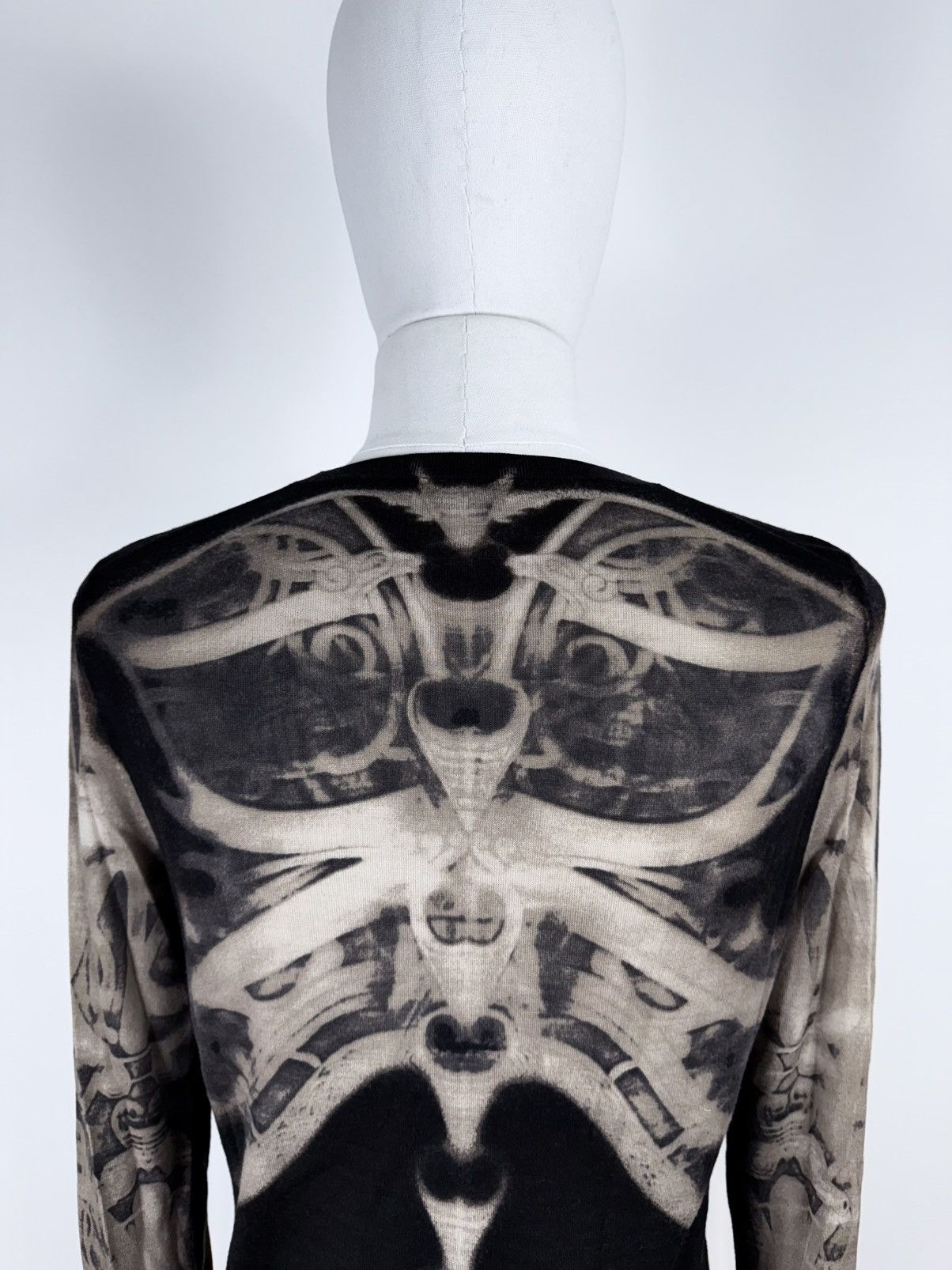 Alexander McQueen A/W 2010 Tribal Skeleton Knit Size US M / EU 48-50 / 2 - 13 Thumbnail