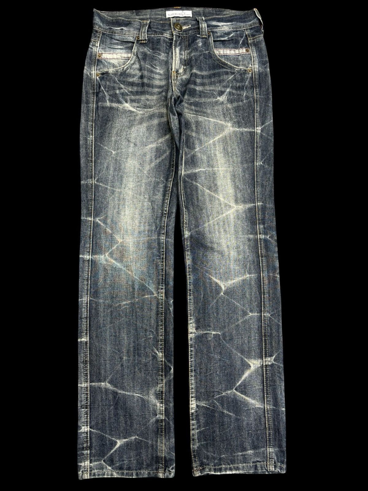 Seditionaries 💥Crazy Fades Superubis Valetta Mild Denim F565 Size US 32 / EU 48 - 1 Thumbnail