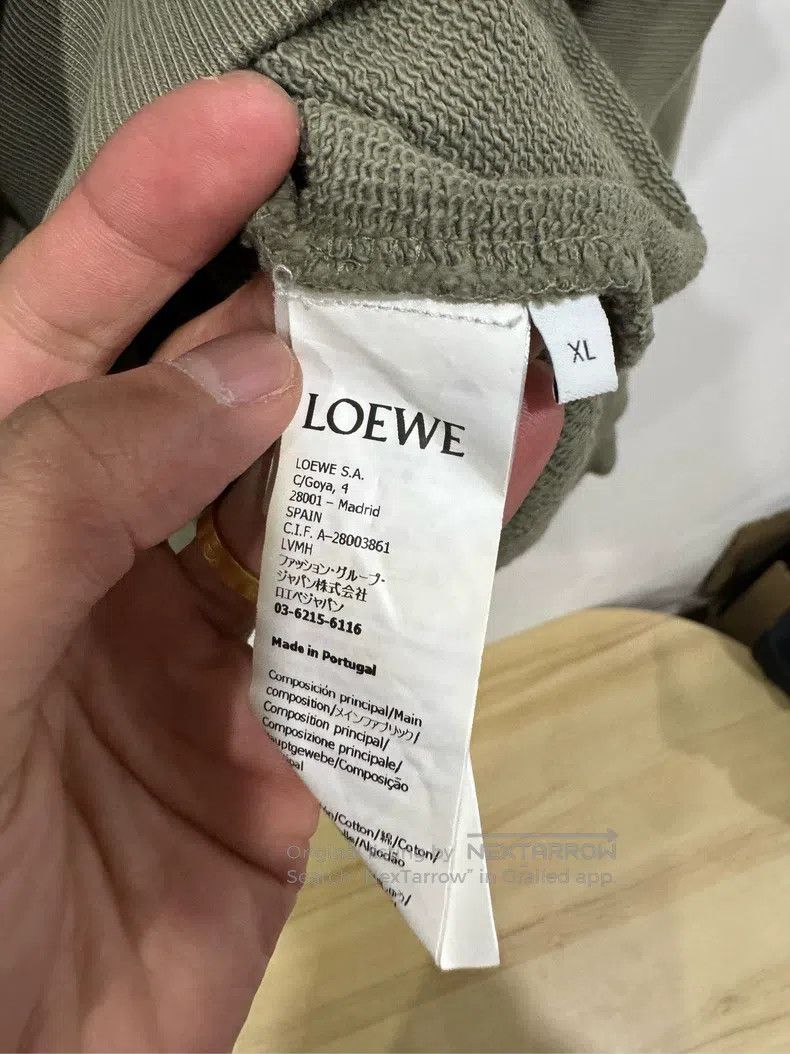Loewe Loewe Embroidered hoodie Size XL / US 12-14 / IT 48-50 - 3 Thumbnail