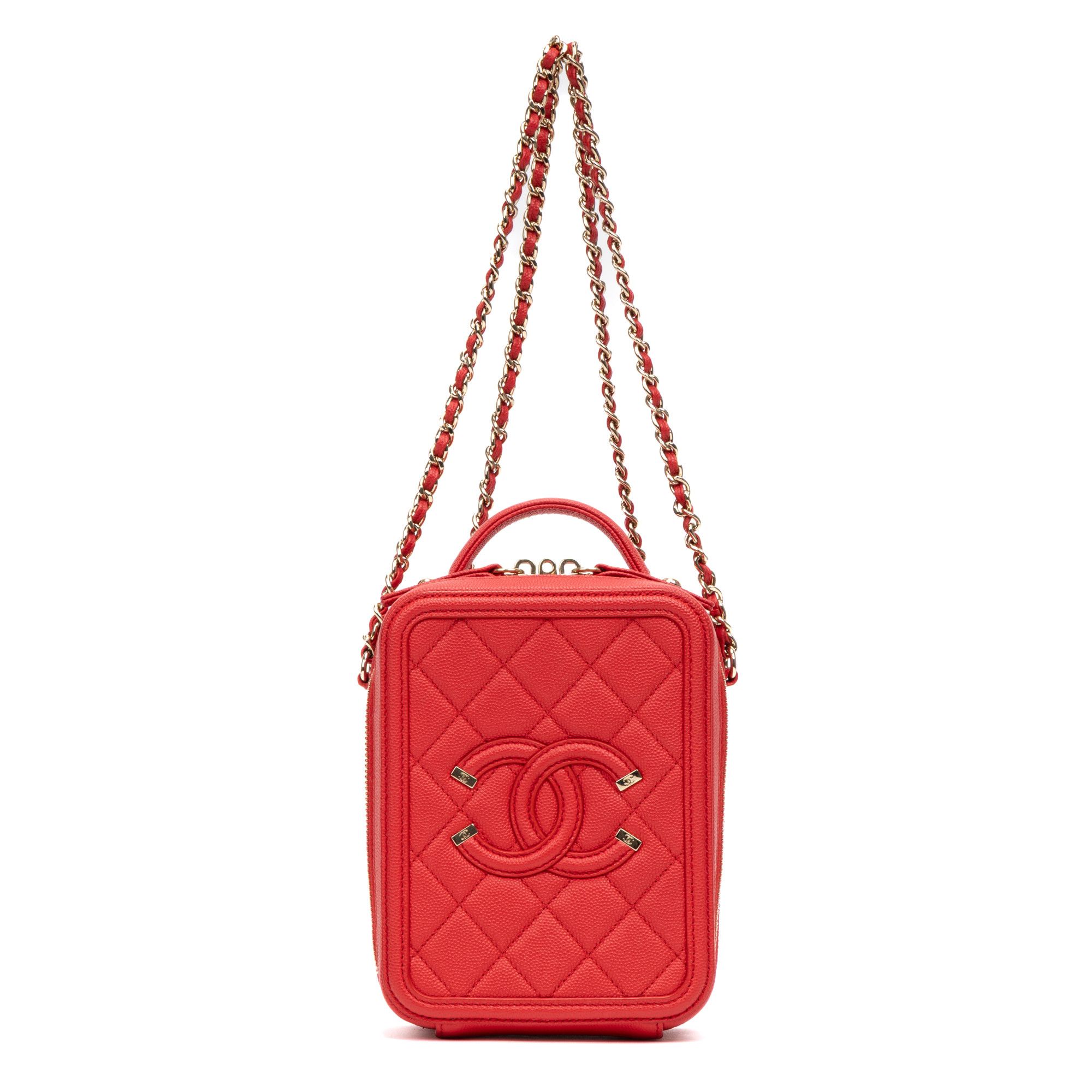 Chanel Filigree Vertical Vanity Case Mini Size ONE SIZE - 1 Thumbnail