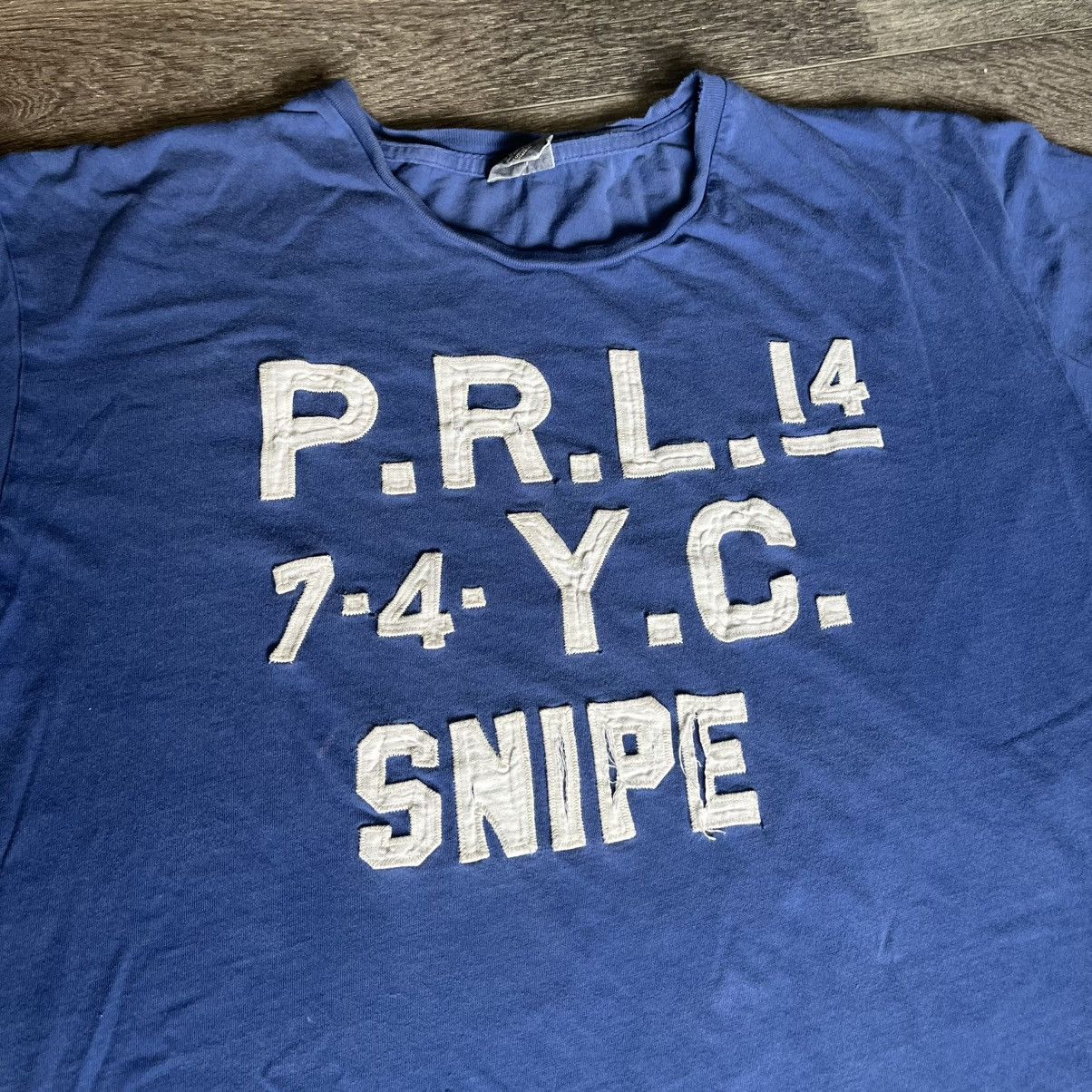 Polo Ralph Lauren Vintage 2000s Polo Ralph Lauren 74 Snipe Stitched Logo Tee Size US L / EU 52-54 / 3 - 2 Thumbnail