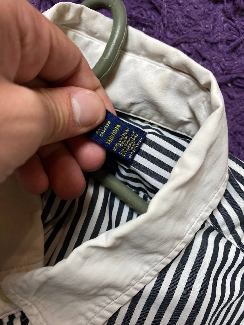 Other Vintage Old Money Style Polo Raplh Lauren Shirt, Size US L / EU 52-54 / 3 - 3 Thumbnail
