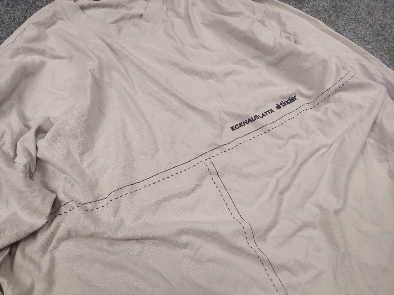 Eckhaus Latta Eckhaus Latta Tinder Available Jersey Long sleeve Shirt Tee Size US XL / EU 56 / 4 - 8 Thumbnail