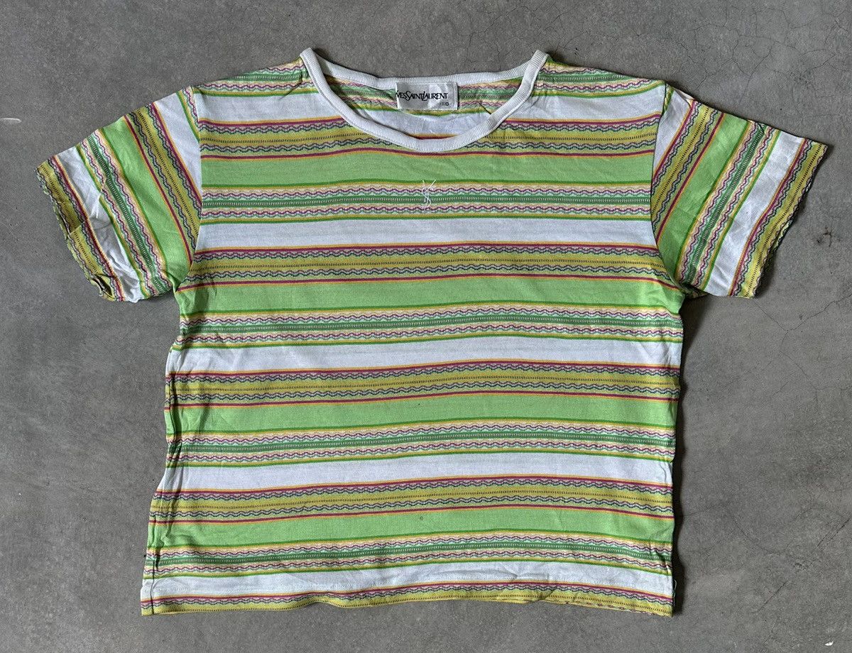 Yves Saint Laurent VINTAGE YSL YVES SAINT LAURENT CROP TOP Size US XXS / EU 40 - 1 Thumbnail