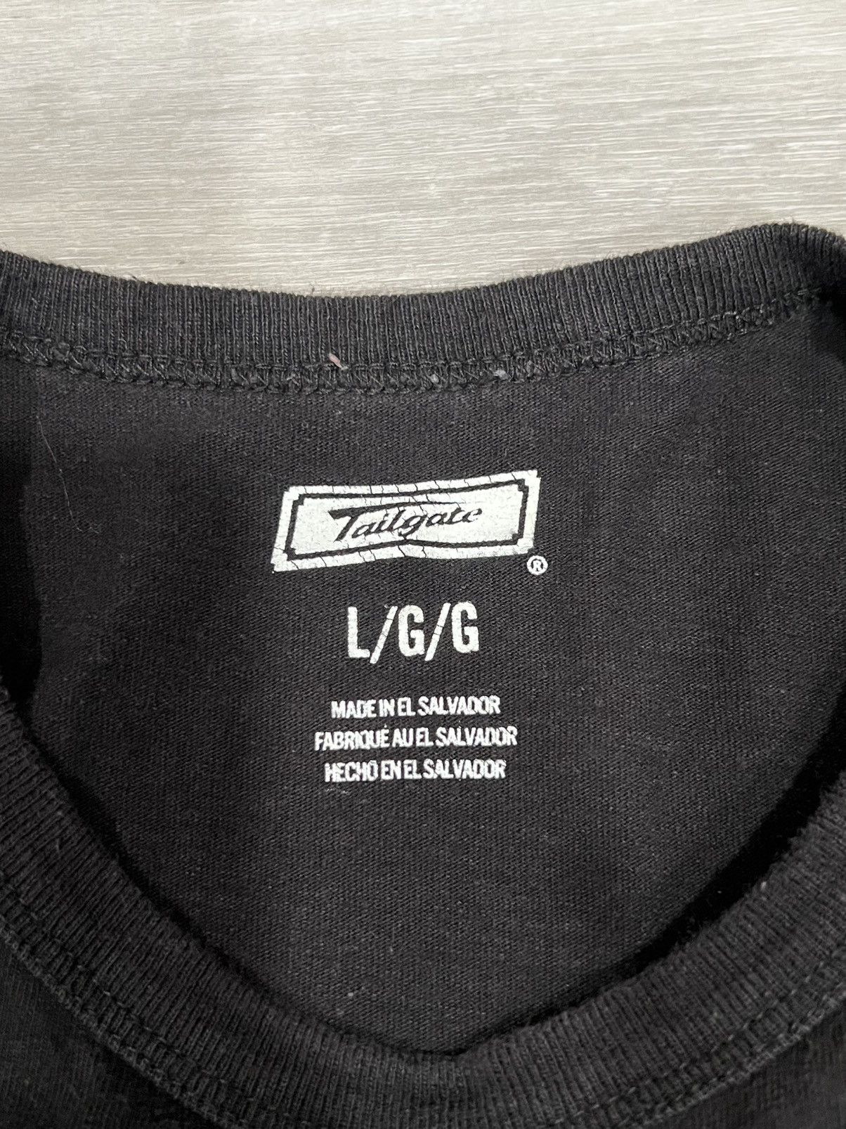Vintage American College Iowa Black Long-sleeve T-Shirt Size US L / EU 52-54 / 3 - 3 Thumbnail