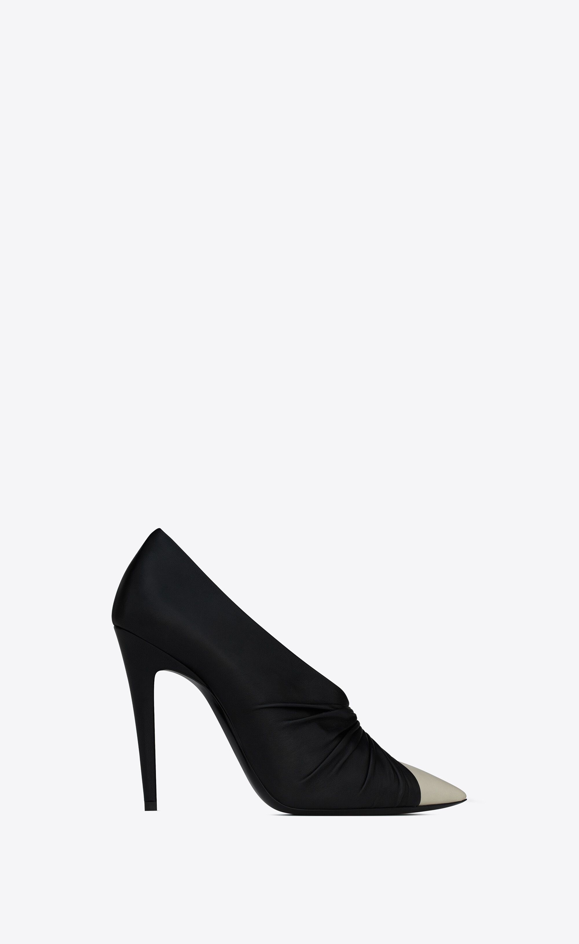 Saint Laurent Paris o1bcso1str1124 Indya Pumps in Black Size US 11.5 / IT 41.5 - 1 Thumbnail