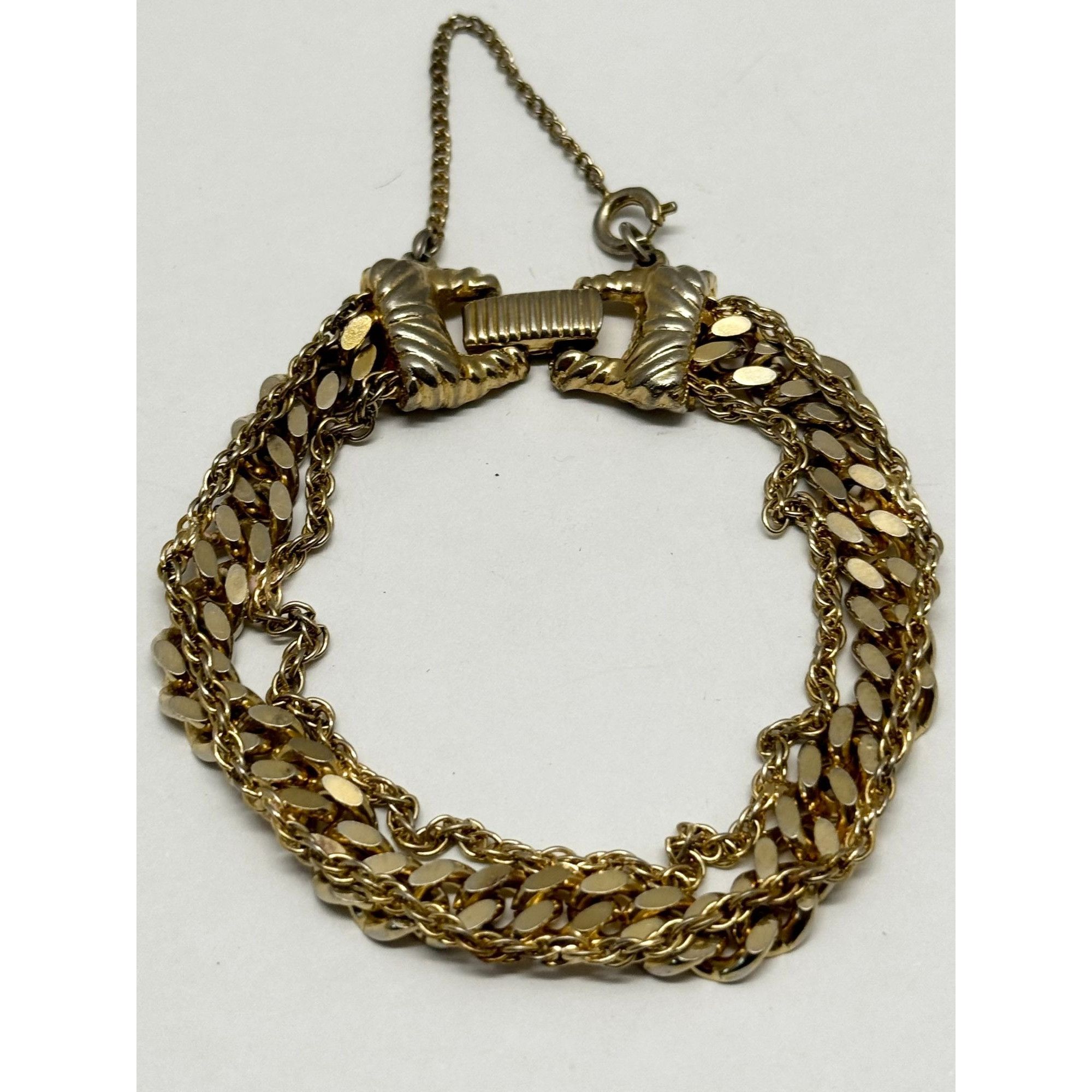 Vintage Vintage Goldette chain bracelet Size ONE SIZE - 2 Thumbnail