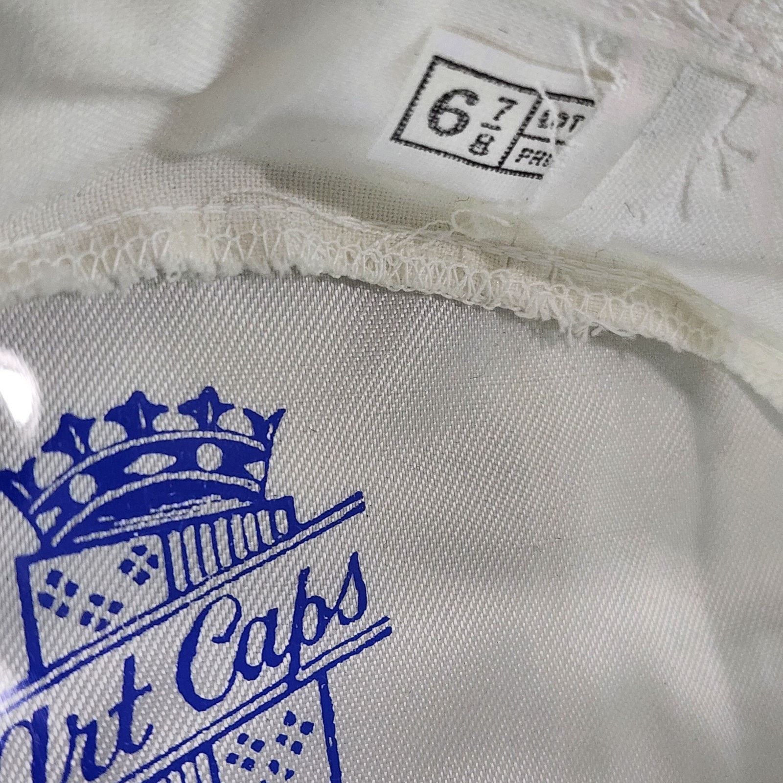 Other Art Caps White Military Sailor Uniform Hat Cover 6-7/8 White Size ONE SIZE - 3 Thumbnail