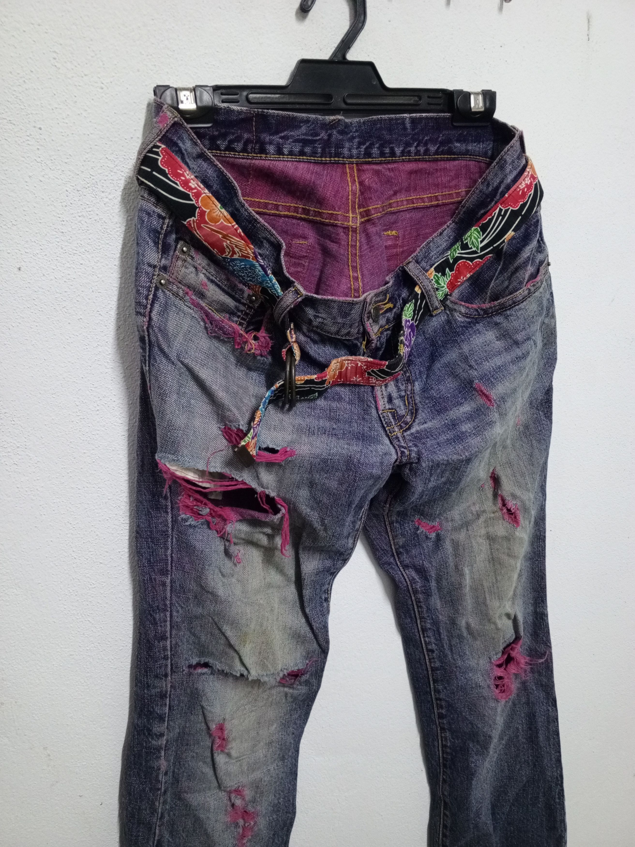 PPFM PPFM JEANS CUSTOM PUNK ROCK Size US 32 / EU 48 - 3 Thumbnail