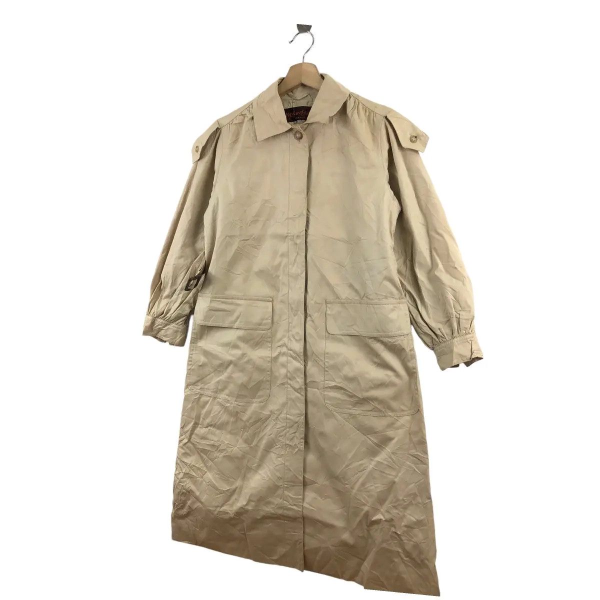 Yves Saint Laurent Vintage YSL Yves SAINT LAURENT Paris Belt Trench Coat Parka Size L / US 10 / IT 46 - 3 Thumbnail