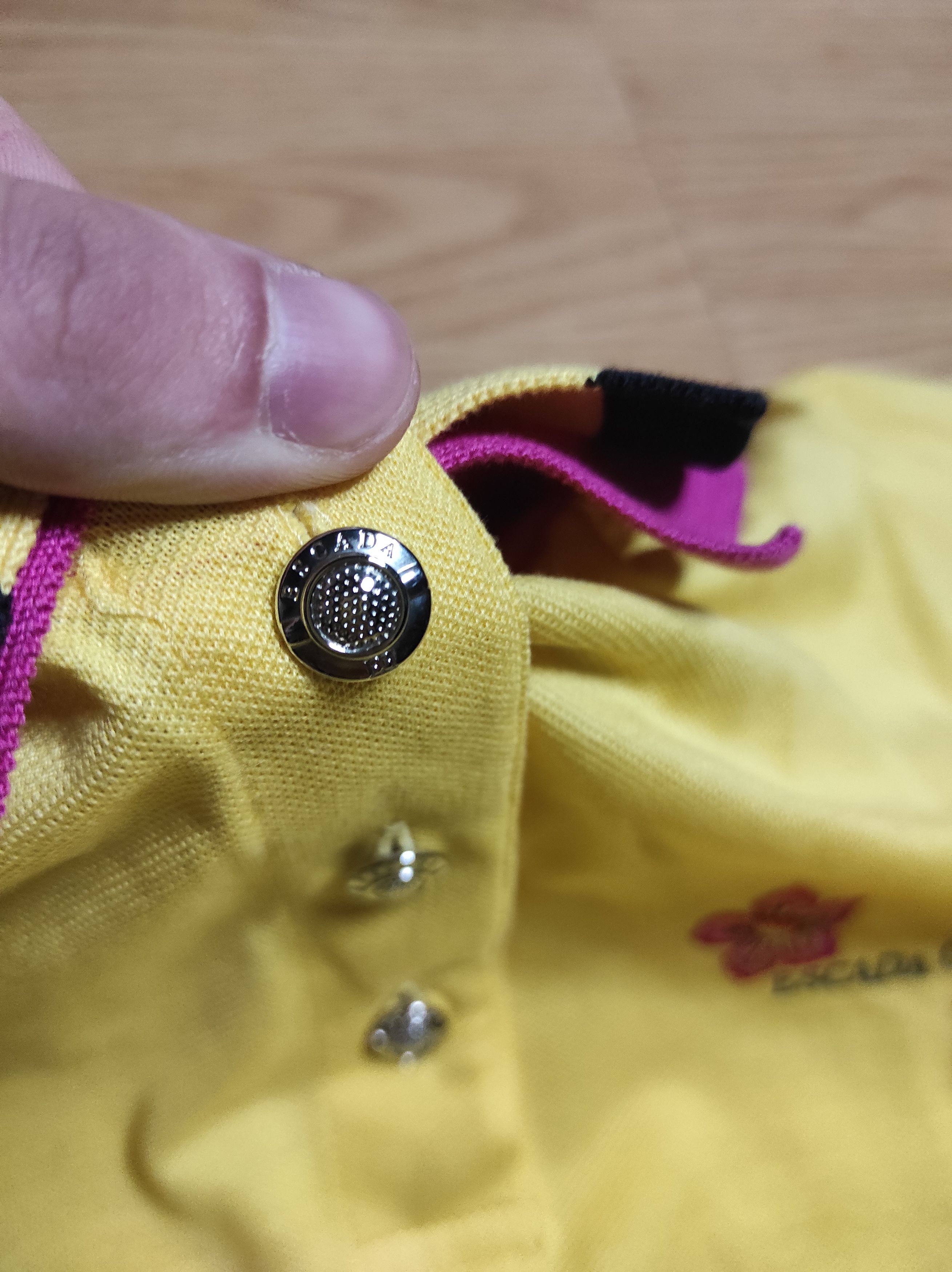 Escada × Japanese Brand **Vintage Escada "Golf" Polo T-Shirt** Size US M / EU 48-50 / 2 - 5 Thumbnail