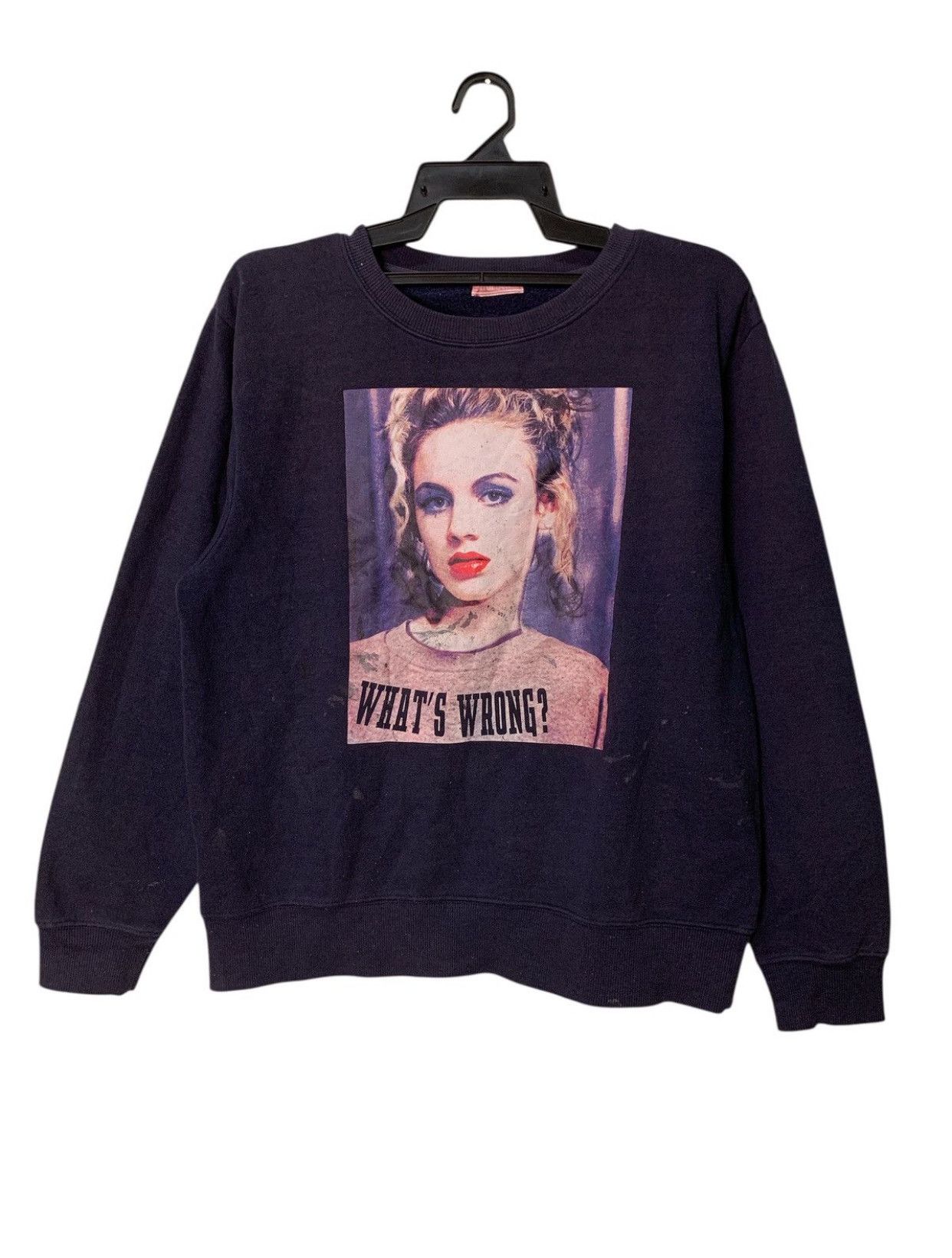 Japanese Brand Rare Design What’s Wrong? Sweatshirts Size US M / EU 48-50 / 2 - 1 Thumbnail