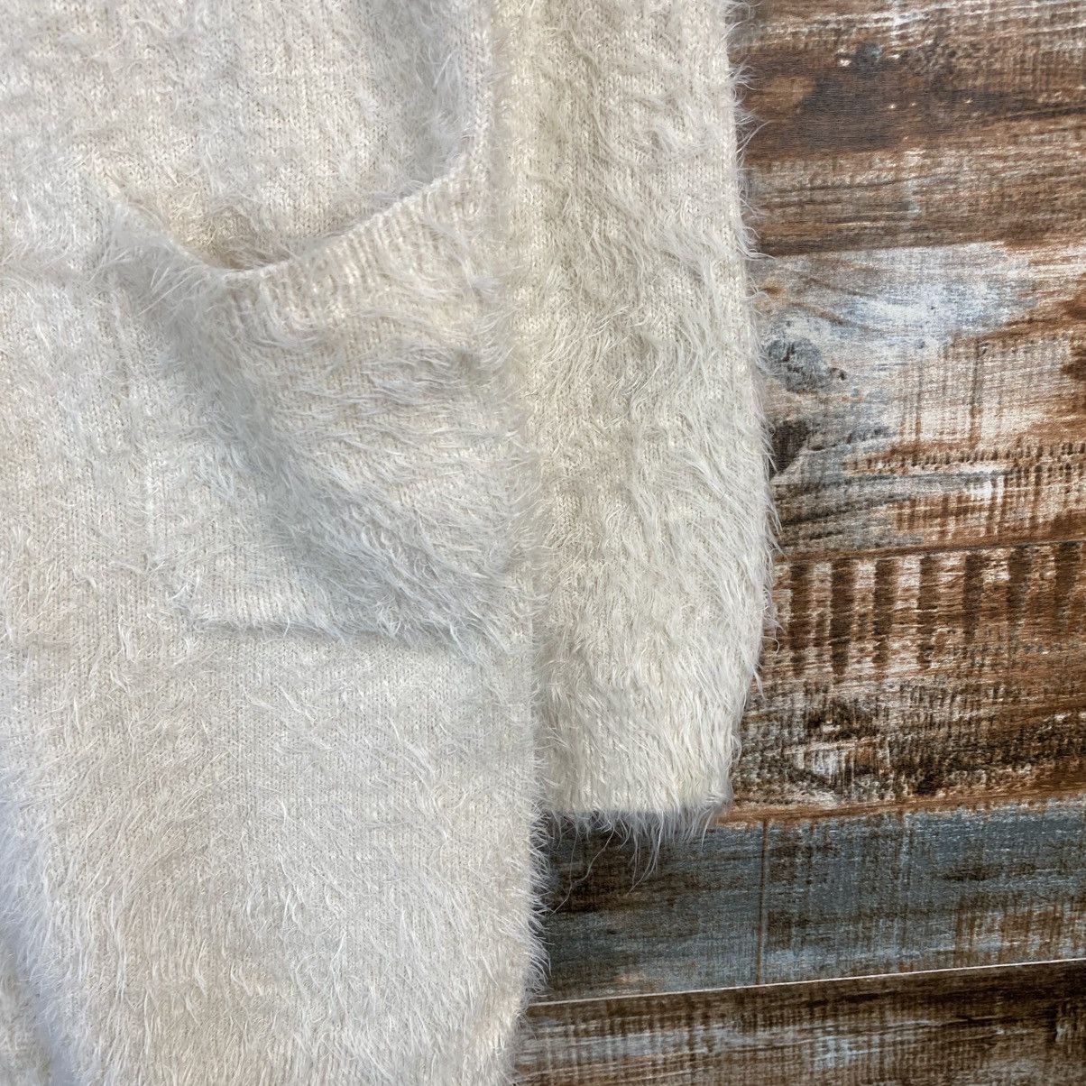 Japanese Brand DL Be Radiance Cream Mohair Shag Shaggy Knitwear #c1050 Size M / US 6-8 / IT 42-44 - 8 Thumbnail