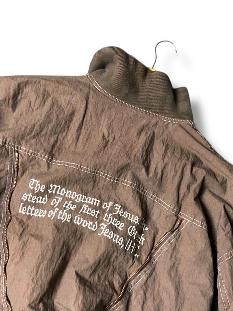 Japanese Brand VOLEX Multi zip Bomber Jacket with Spell Out Backprint (160) Size US L / EU 52-54 / 3 - 4 Thumbnail