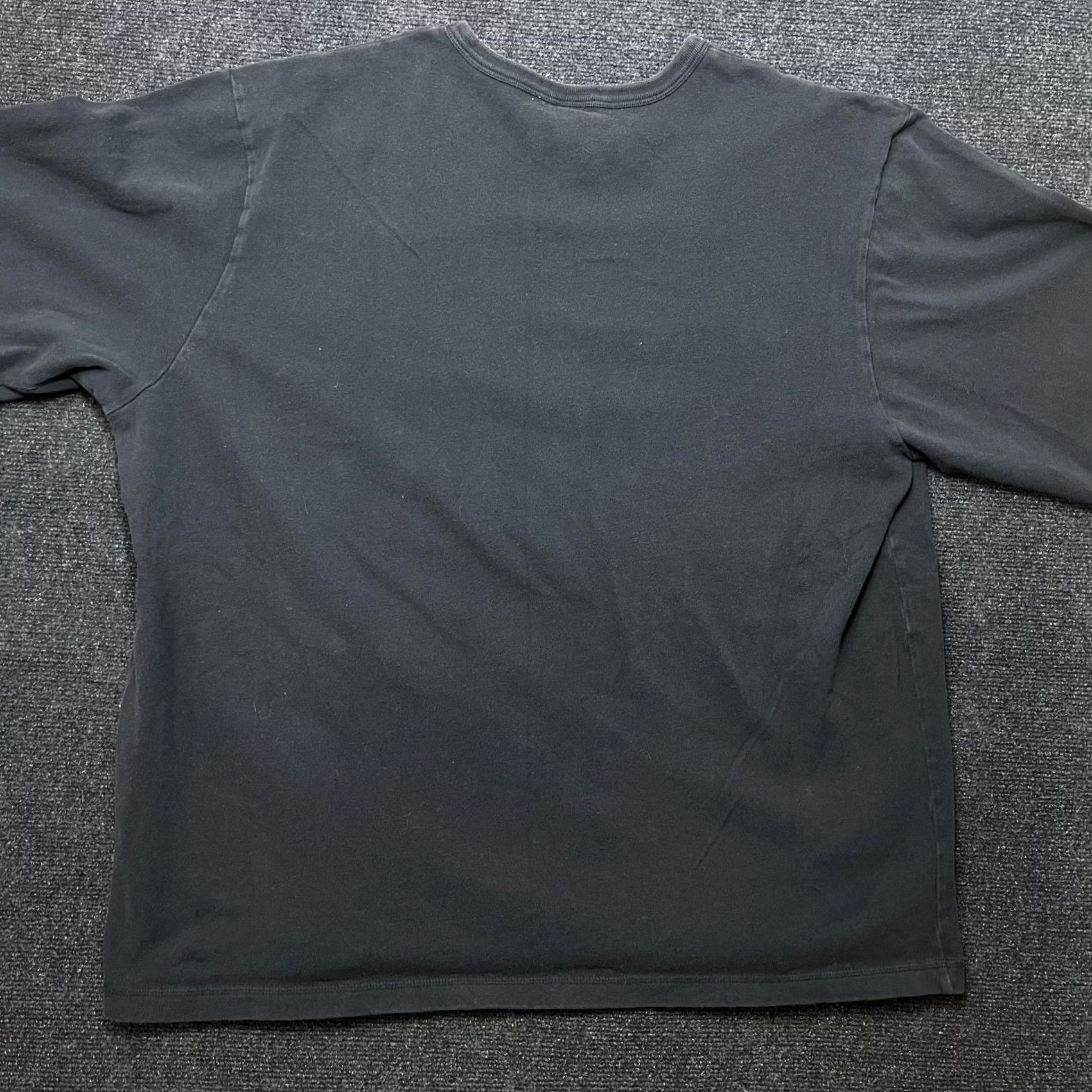 Old Navy Y2K Old Navy Shirt Mens 2XL Black Long Sleeve Logo Graphic Tee T-Shirt Top Size US XXL / EU 58 / 5 - 4 Thumbnail