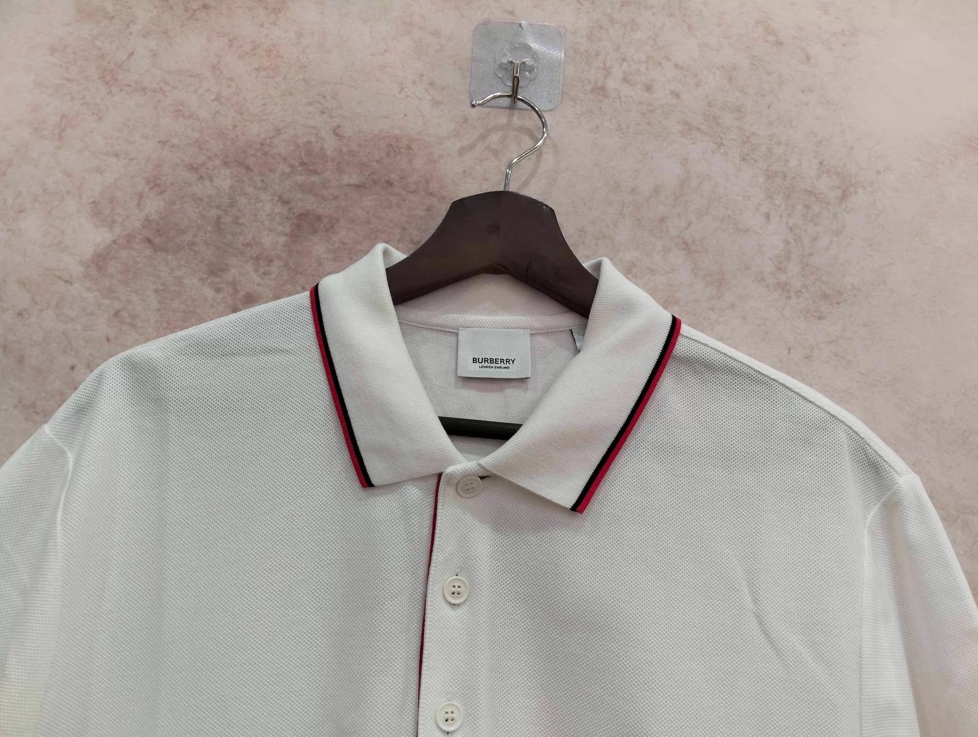 Burberry BURBERRY Chest Embroidered Logo ShortSleeve Polo XL Size US XL / EU 56 / 4 - 8 Thumbnail