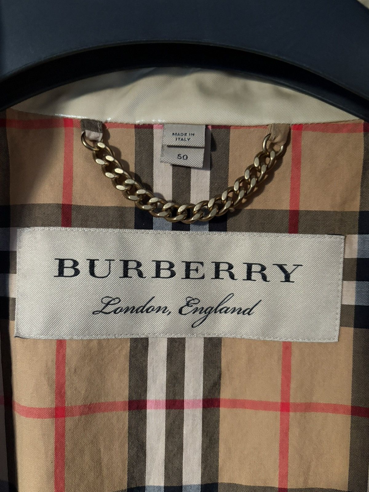 Burberry Prorsum Archival Burberry Prorsum SS13 Vinyl Laminated Trench Coat Size US M / EU 48-50 / 2 - 4 Thumbnail