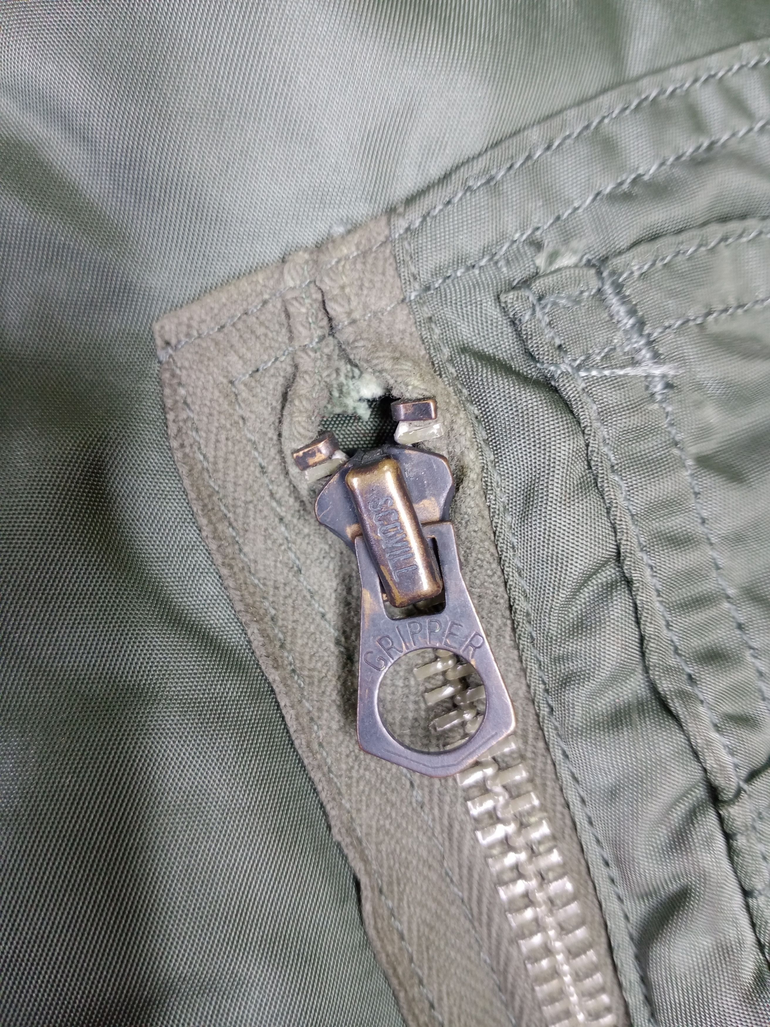 Alpha Industries Rare Vintage 70s Alpha Industries MA- I Usaf Jacket Size US L / EU 52-54 / 3 - 17 Thumbnail