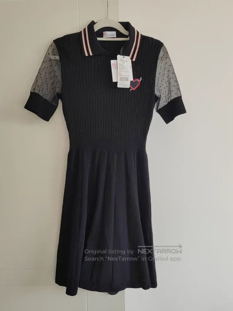 Valentino Valentino Black knitted dress Size S / US 4 / IT 40 - 1 Thumbnail