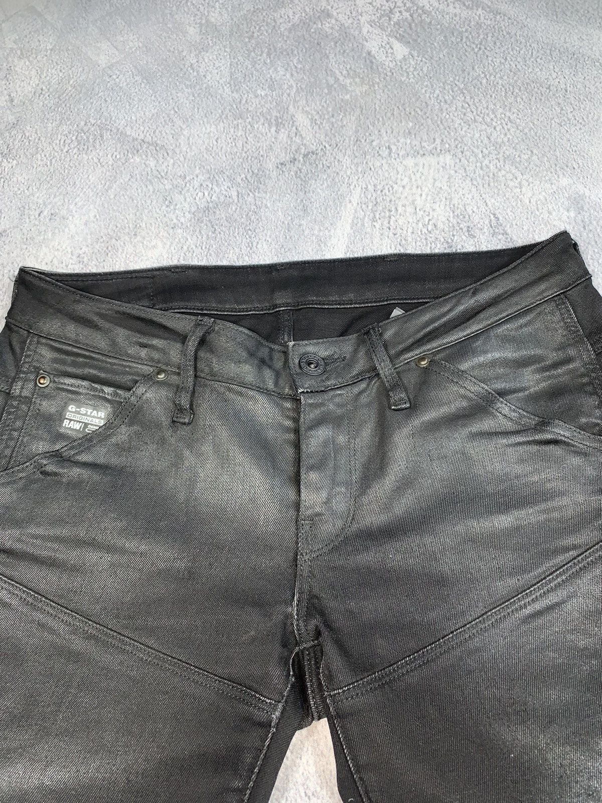 G-Star × Vintage Vintage G-star RAW custom slim tapered opium jeans size 25 Size 25" / US 0 / IT 36 - 5 Thumbnail