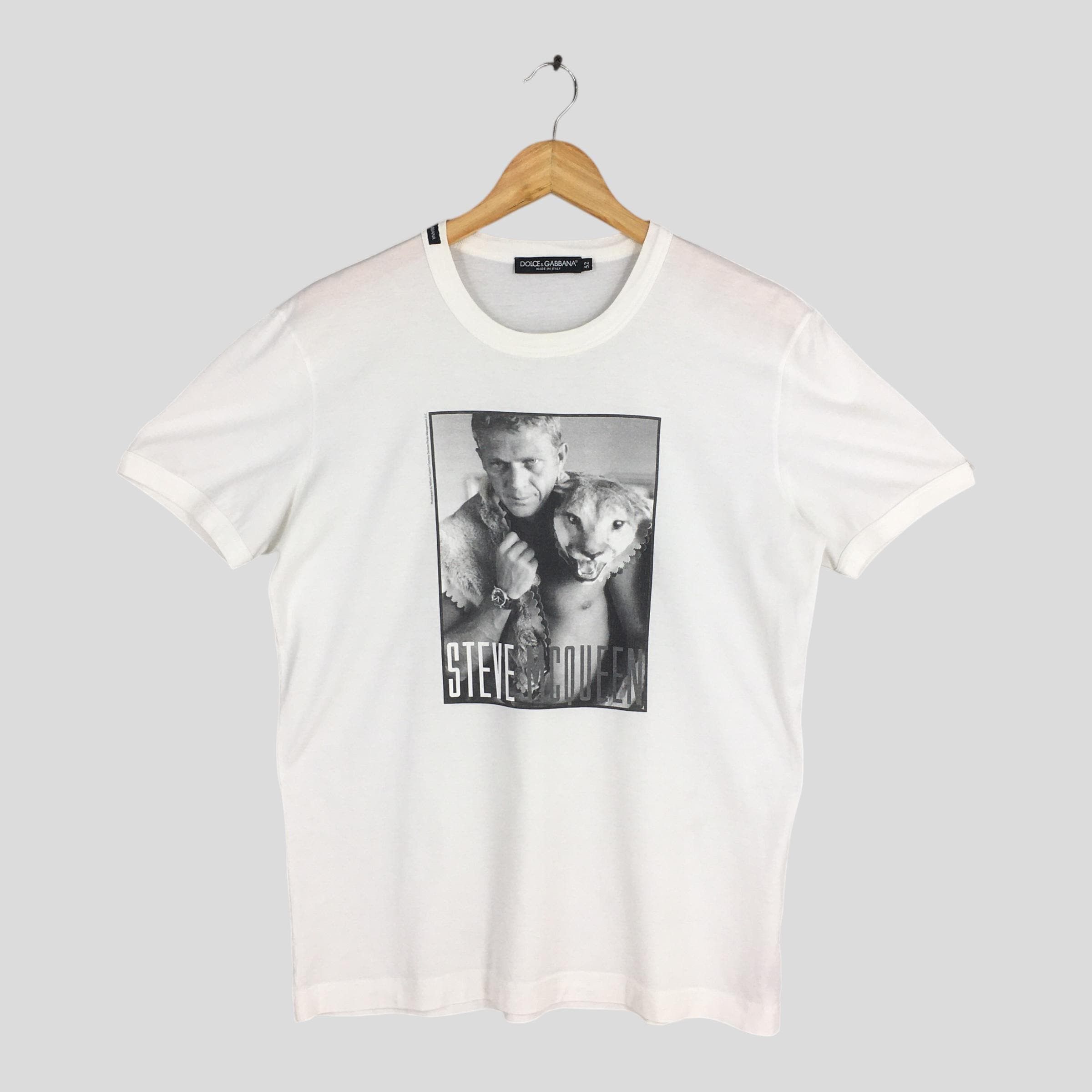 Dolce & Gabbana Dolce & Gabbana Steve mcqueen portrait t-shirt