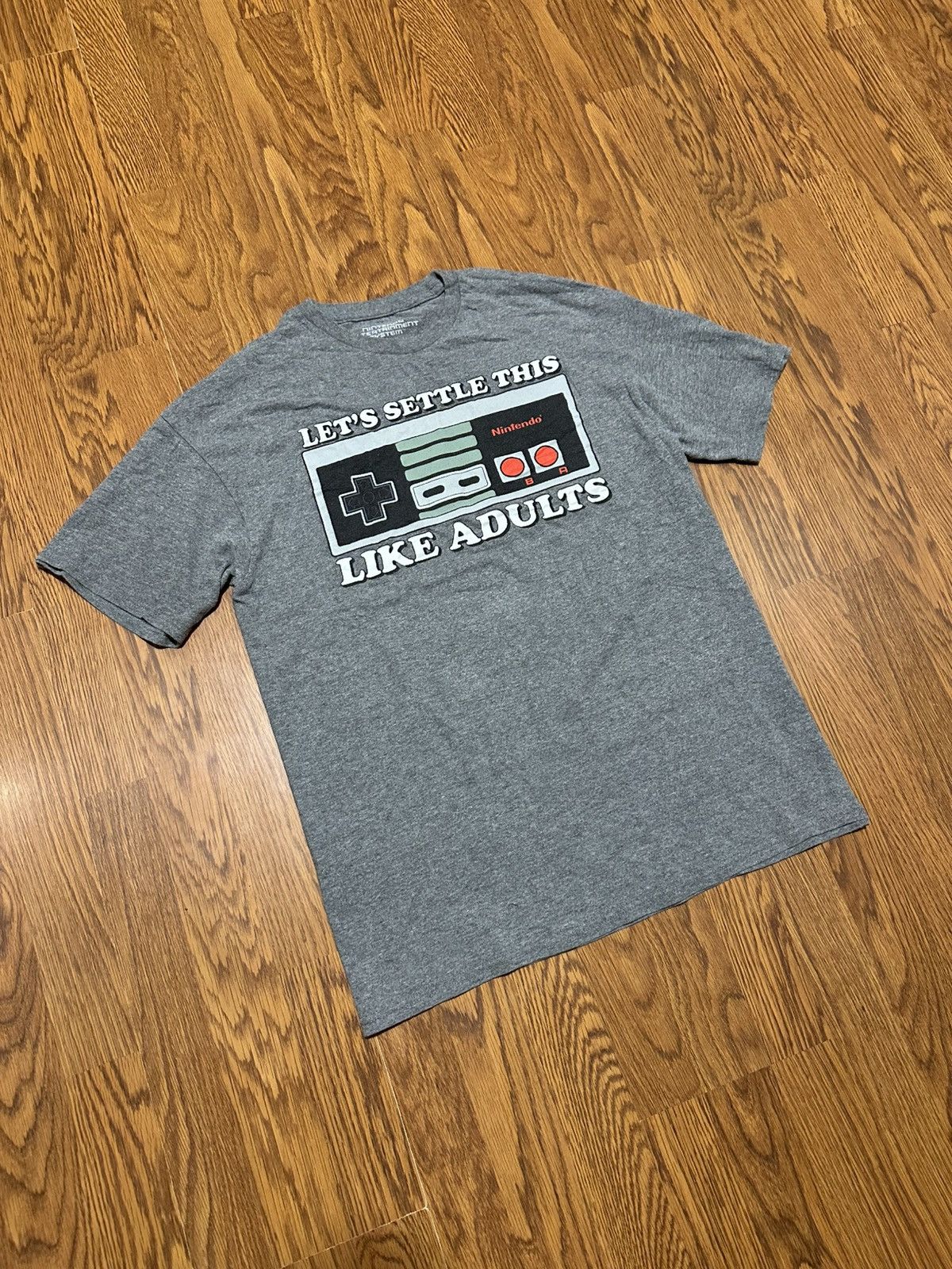 Nintendo × Vintage Nintendo Old School Tshirt Entertainment System Size US L / EU 52-54 / 3 - 1 Thumbnail