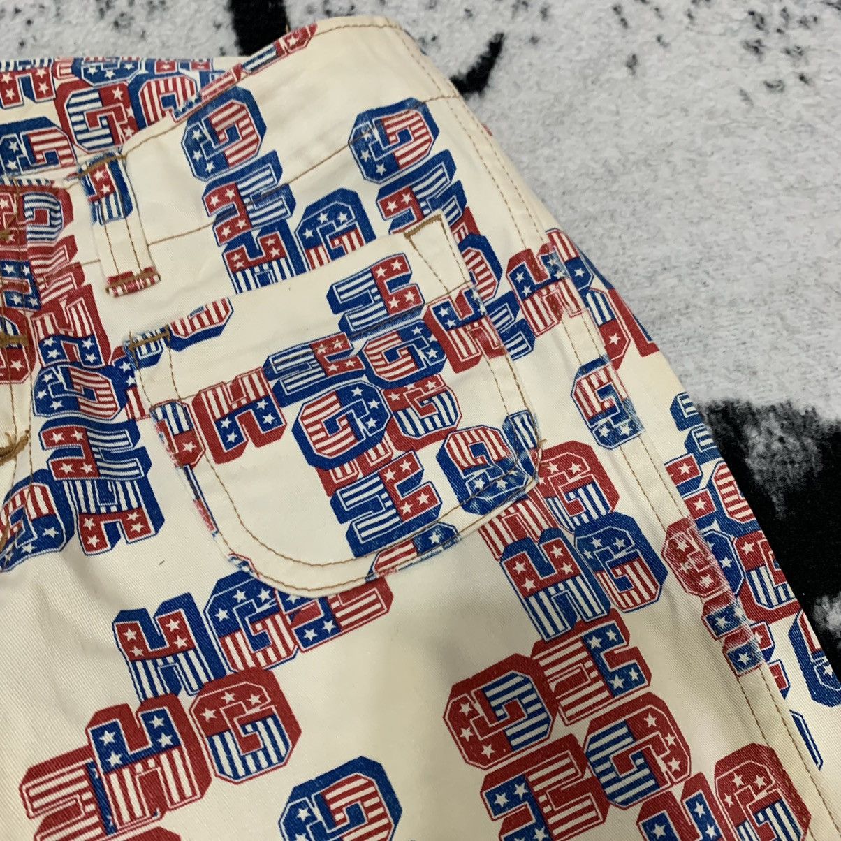 Hysteric Glamour Hysteric Glamour HG US Flag Pattern Bootcut Pants Size 30" / US 8 / IT 44 - 4 Thumbnail