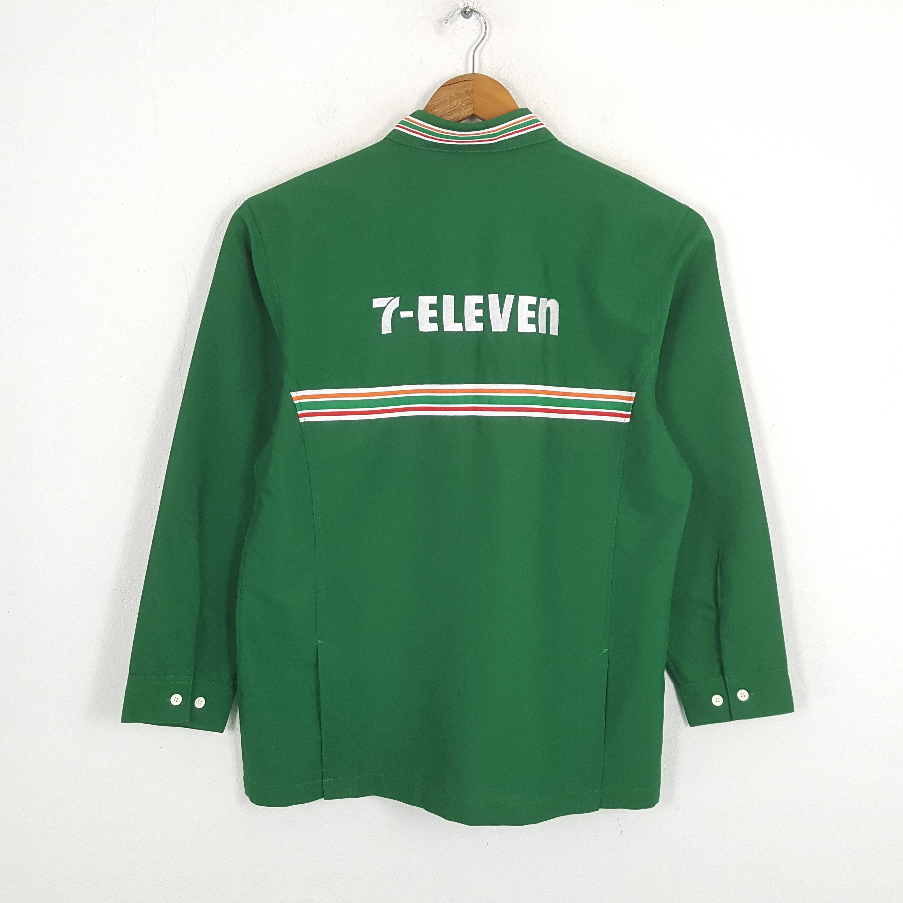 Japanese Brand × Vintage Vintage 7-ELEVEn Japanese Workers Uniform Jacket Size US L / EU 52-54 / 3 - 1 Thumbnail