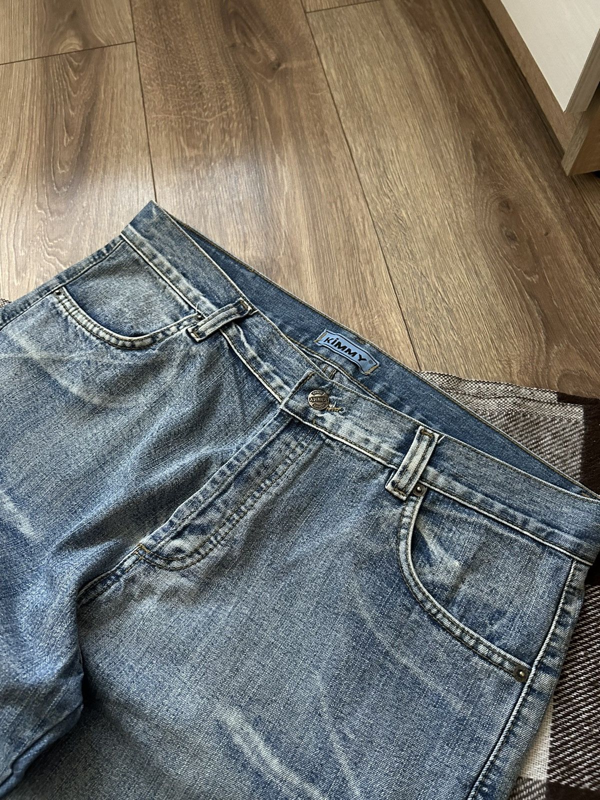Japanese Brand Vintage Kimmy Biker jeans men’s avant-garden y2k Size US 36 / EU 52 - 3 Thumbnail