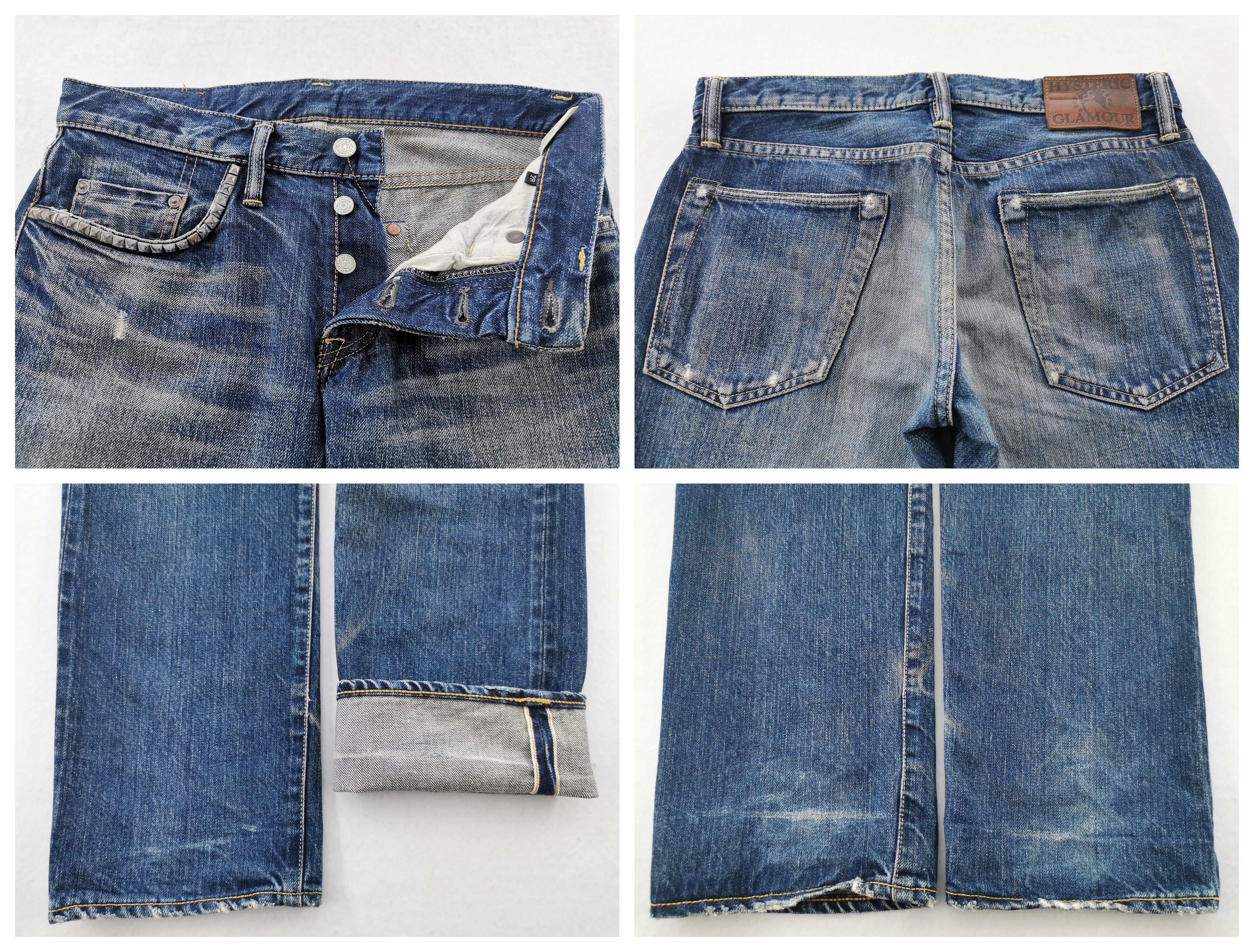Hysteric Glamour Hysteric Glamour Selvedge Denim Made In Japan Size 29" - 8 Thumbnail