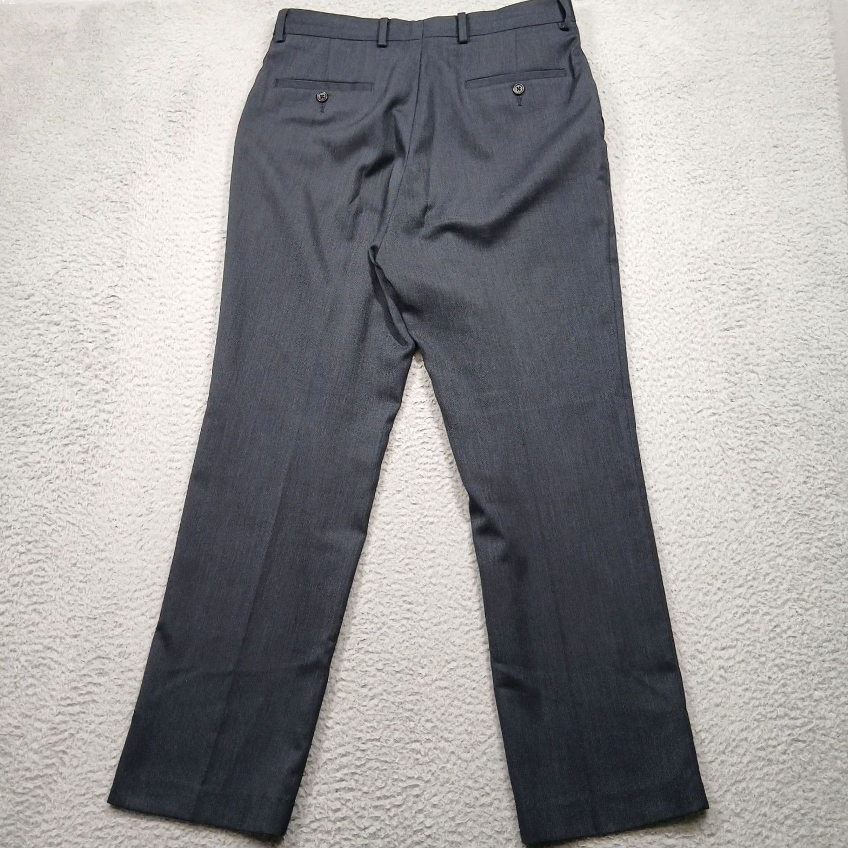 Vintage Michael Kors Pants Men Gray Straight Fit Stretch 32x30 Size US 32 / EU 48 - 3 Thumbnail