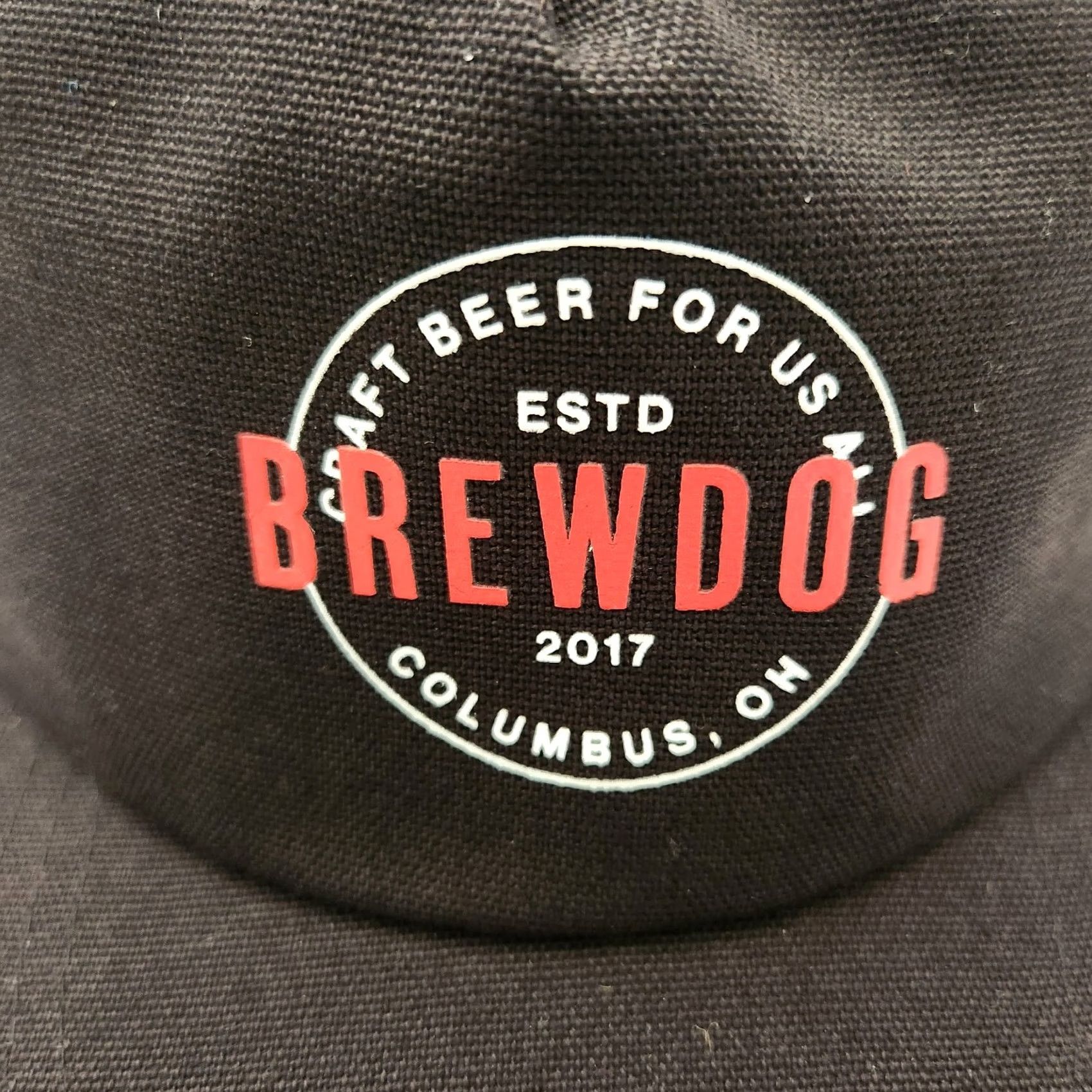 Vintage BrewDog Beer Hat Cap Snapback Black Columbus Ohio Size ONE SIZE - 2 Thumbnail