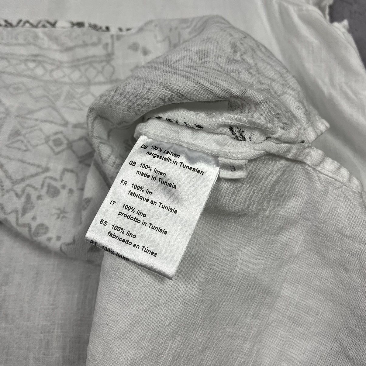 Other Elemente Clemente ladies avant garde lagenlook linen blouse Size L / US 10 / IT 46 - 8 Thumbnail