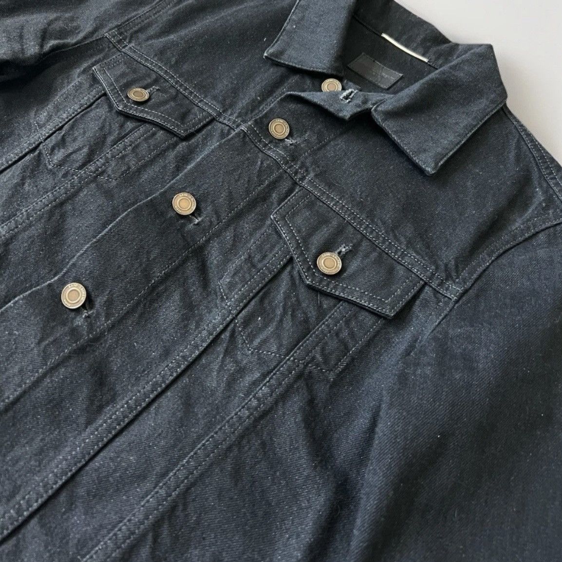 Saint Laurent Paris Saint Laurent Paris Made In Italy Denim Jacket Black XS Size US S / EU 44-46 / 1 - 3 Thumbnail