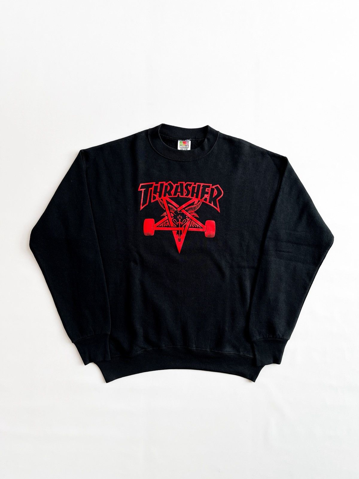 Thrasher thrasher goat sweatshirt black vintage 90s Size US M / EU 48-50 / 2 - 1 Thumbnail