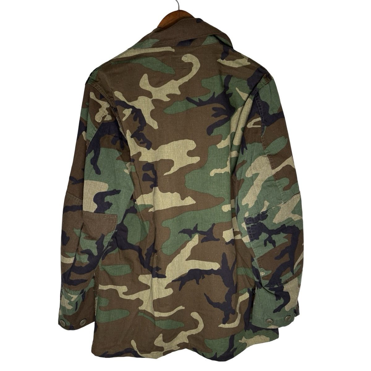Other Vintage 80s Woodland Camo Combat Coat Military Men's Med L Size US M / EU 48-50 / 2 - 5 Thumbnail