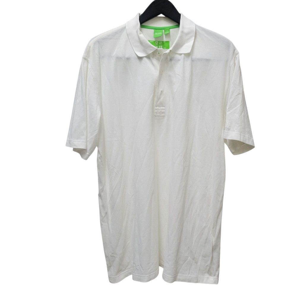 Hugo Boss BOSS HUGO BOSS Men's Polo Shirt Beige Color Size XXL Size US XXL / EU 58 / 5 - 1 Thumbnail
