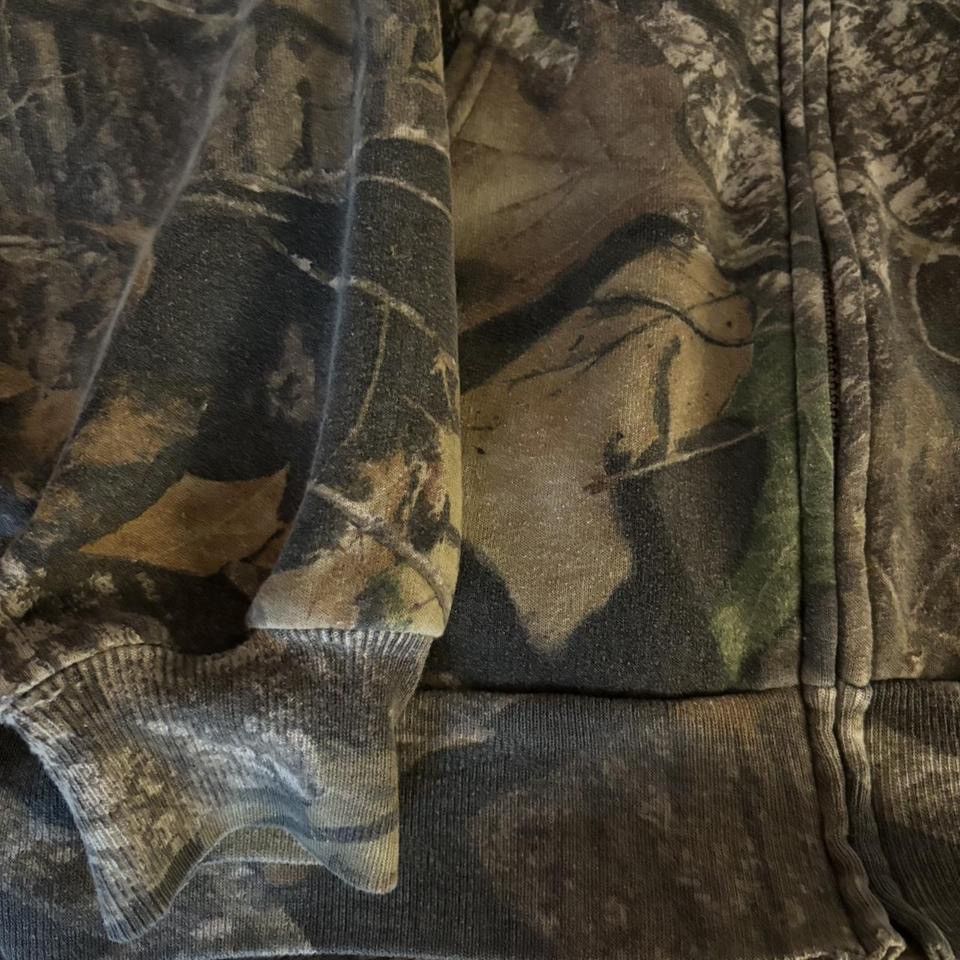 Jerzees Camo Zipup hoodie Size US XL / EU 56 / 4 - 2 Thumbnail