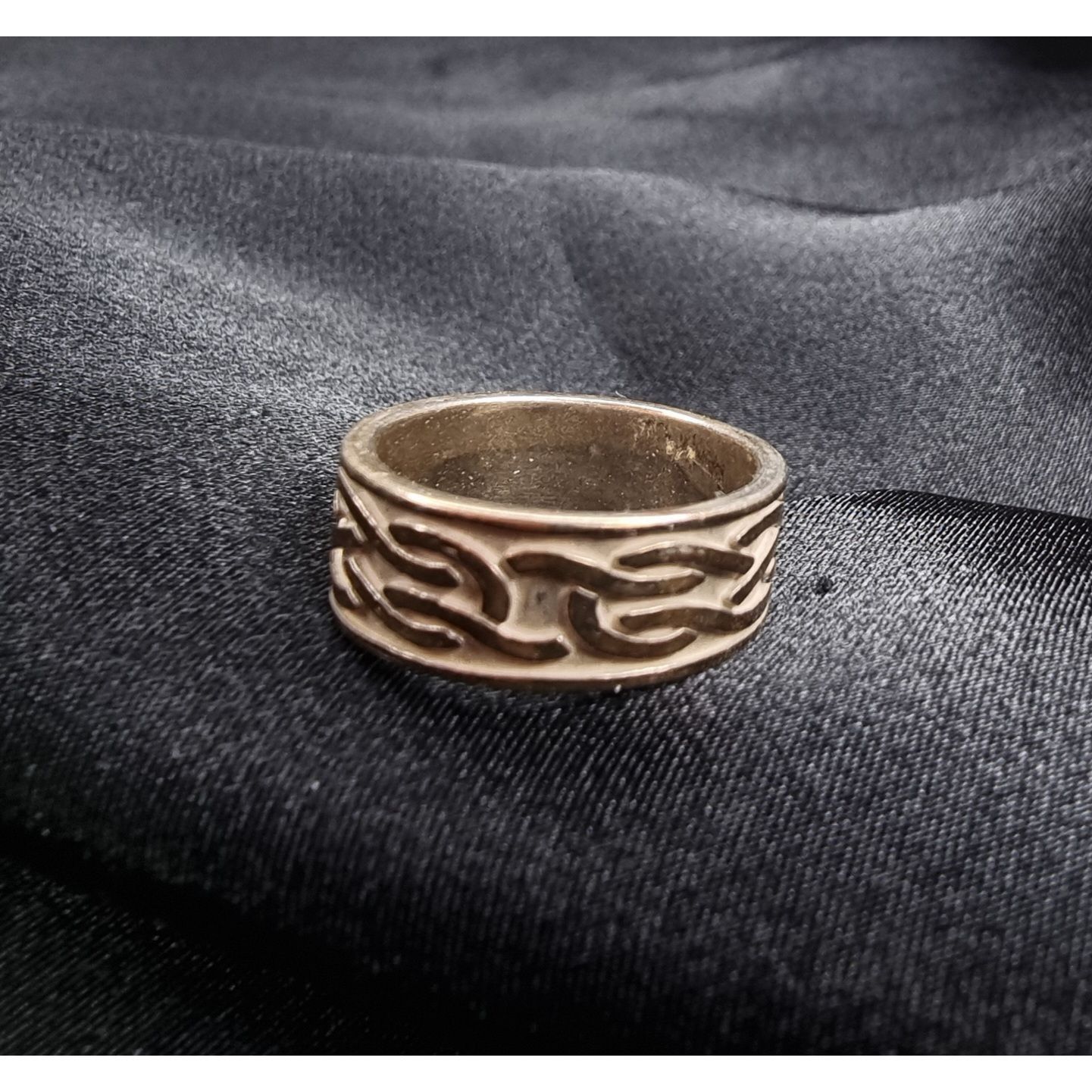 Sterling Silver Rare Vintage Sterling Silver 925 Intricate Flame Design Ring Size ONE SIZE - 3 Thumbnail