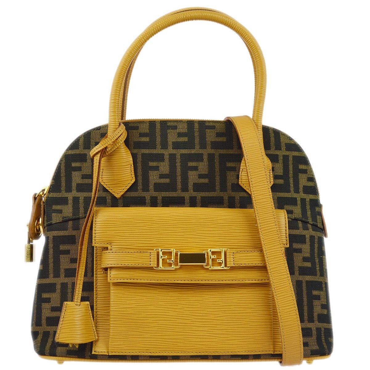Fendi Fendi Convertible Dome Bag Zucca Canvas Size ONE SIZE - 1 Thumbnail