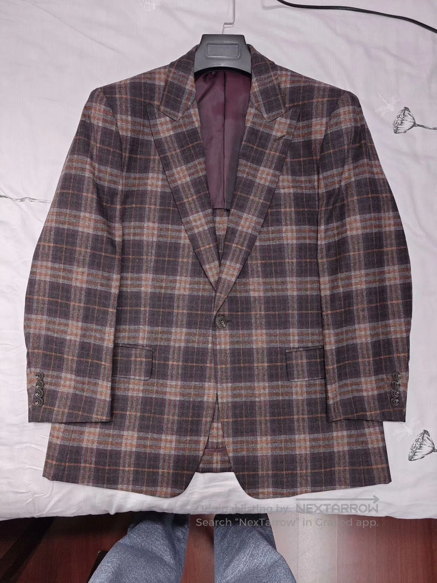 Japanese Brand Italian Wool Blend Custom Blazer. Size US L / EU 52-54 / 3 - 5 Thumbnail