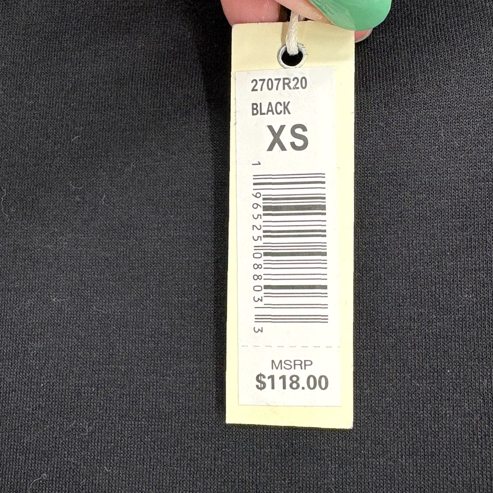 Vintage Max Studio Jacket Womens XS Black Knit Moto Asymmetrical Zip Biker Grunge NWT Size XS / US 0-2 / IT 36-38 - 5 Thumbnail