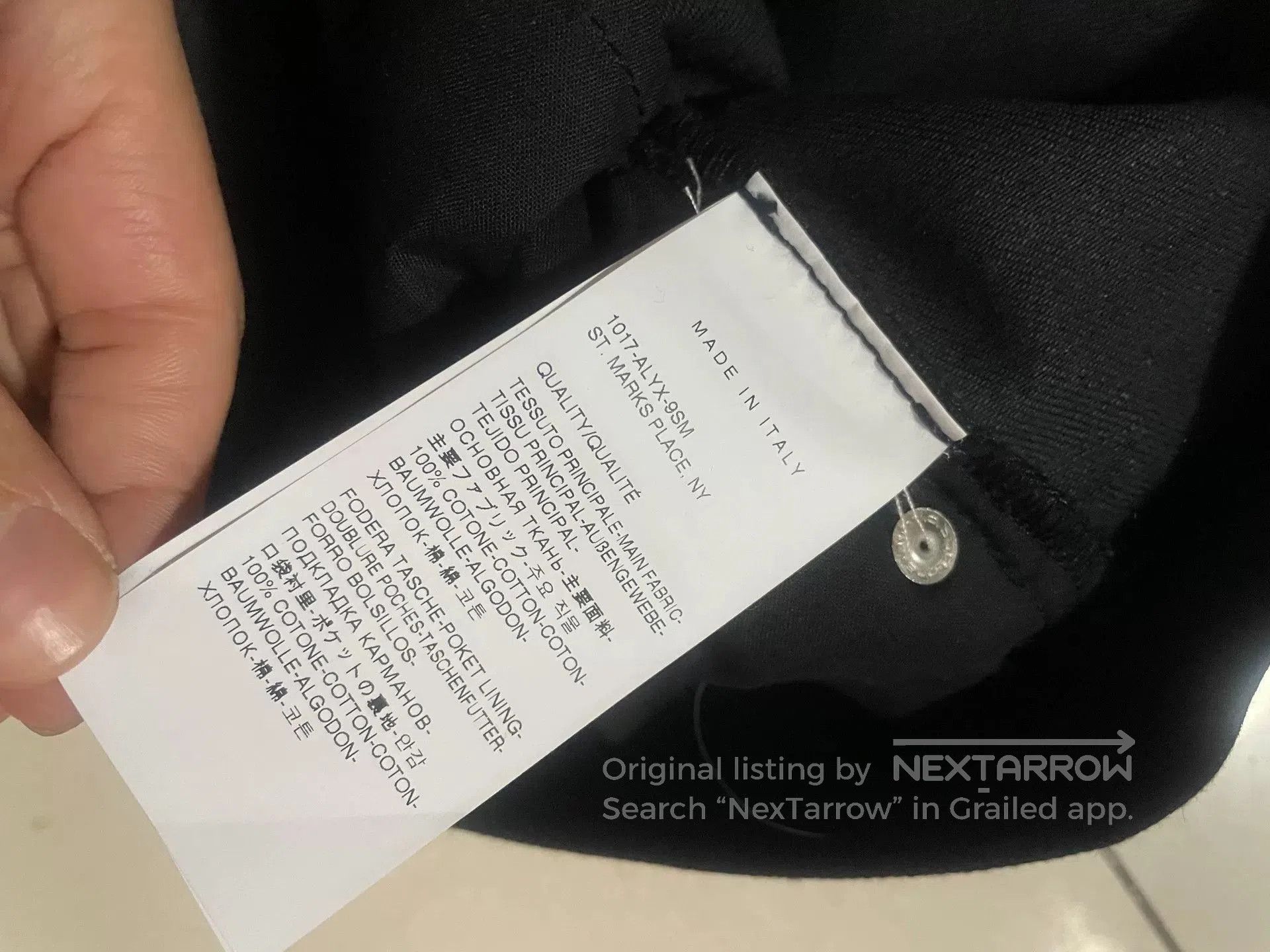 1017 ALYX 9SM 1. Size US 32 / EU 48 - 5 Thumbnail