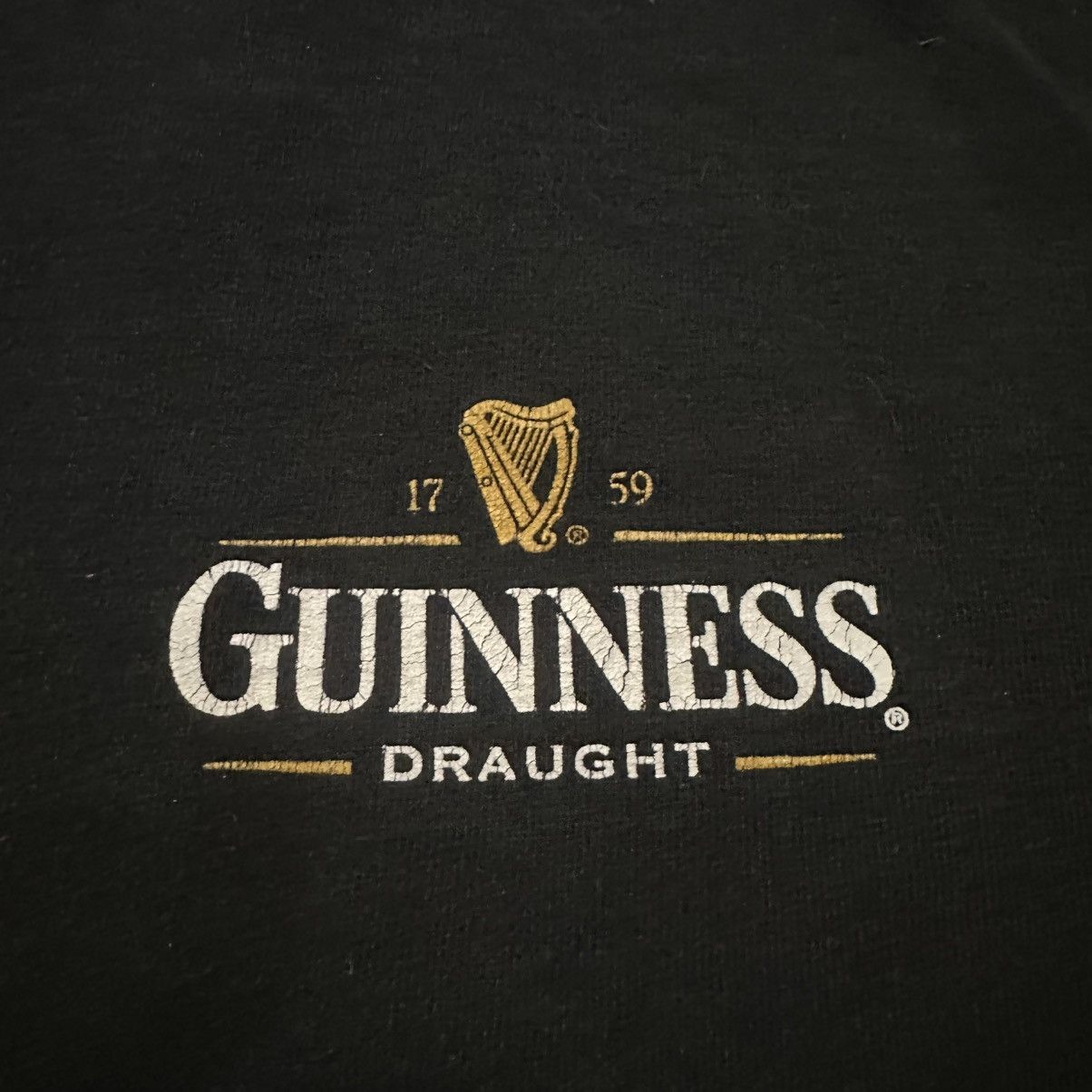 Fruit Of The Loom Vintage 90s Guinness Irish Beer Shirt Size XL Size US XL / EU 56 / 4 - 7 Thumbnail