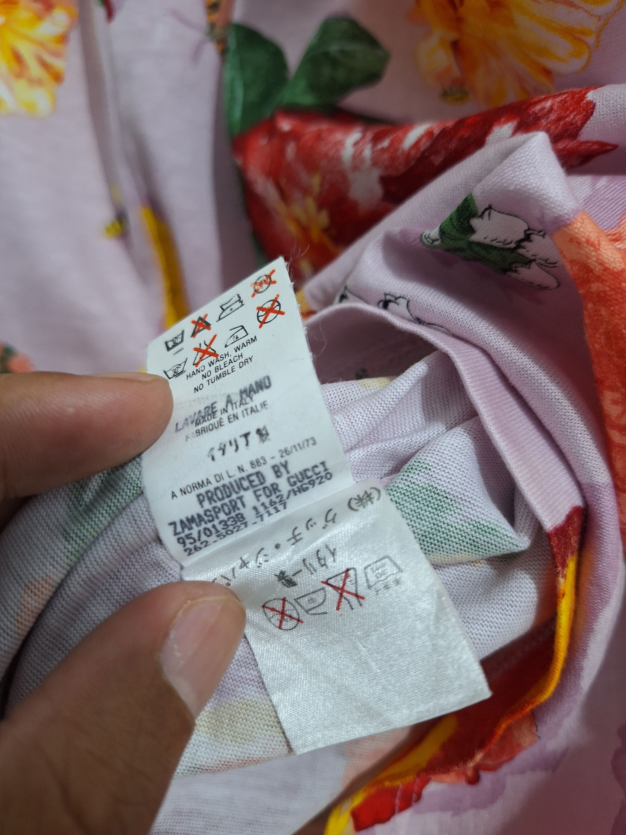 Gucci × Vintage Very Rare🔥 Vintage Gucci Floral Alloverprint Size US M / EU 48-50 / 2 - 6 Thumbnail