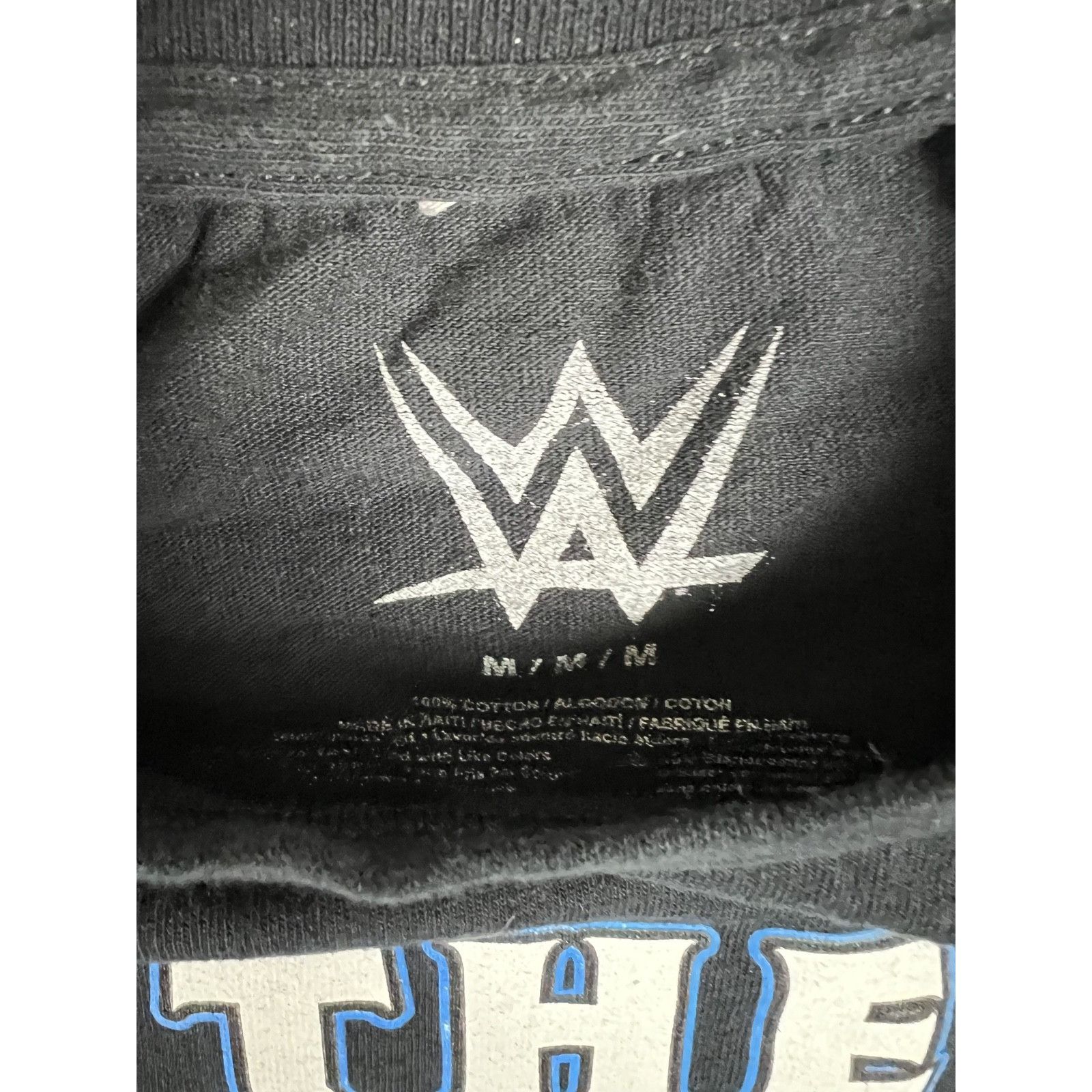 WWE Vintage The Rock T-Shirt Mens S/M Black WWE Wrestling Y2K Re Size US S / EU 44-46 / 1 - 7 Thumbnail