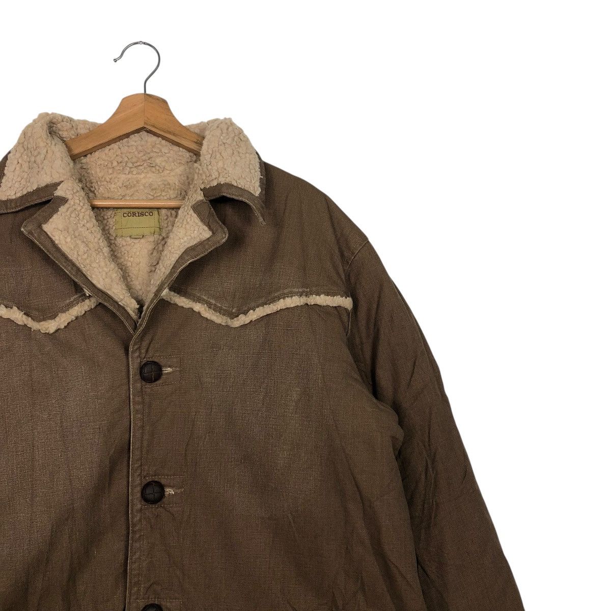 🔥VINTAGE CHORE JACKET DETROIT BLANKET CORISCO ISSEY MIYAKE