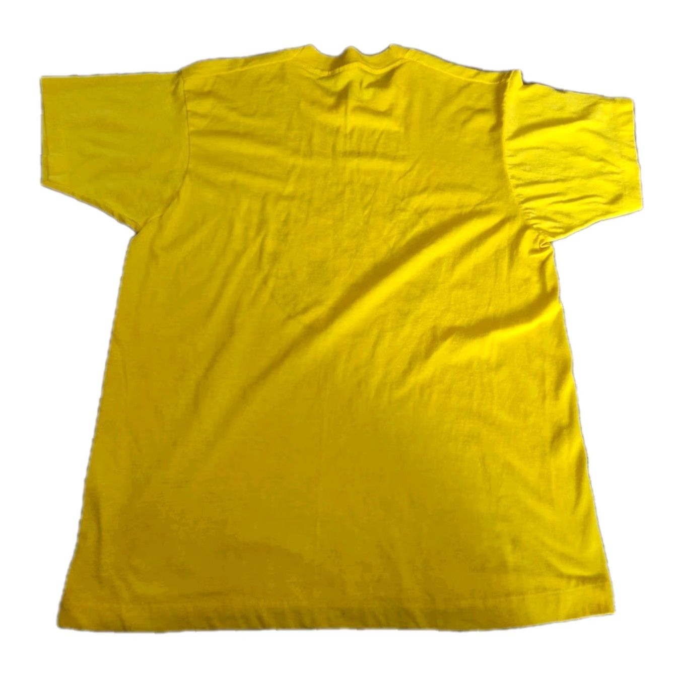 Vintage VINTAGE 1980s FRIENDS OF OLD TIME RADIO T-Shirt Unisex Adult XL Yellow Graphic Tee Made in USA Size US L / EU 52-54 / 3 - 2 Thumbnail