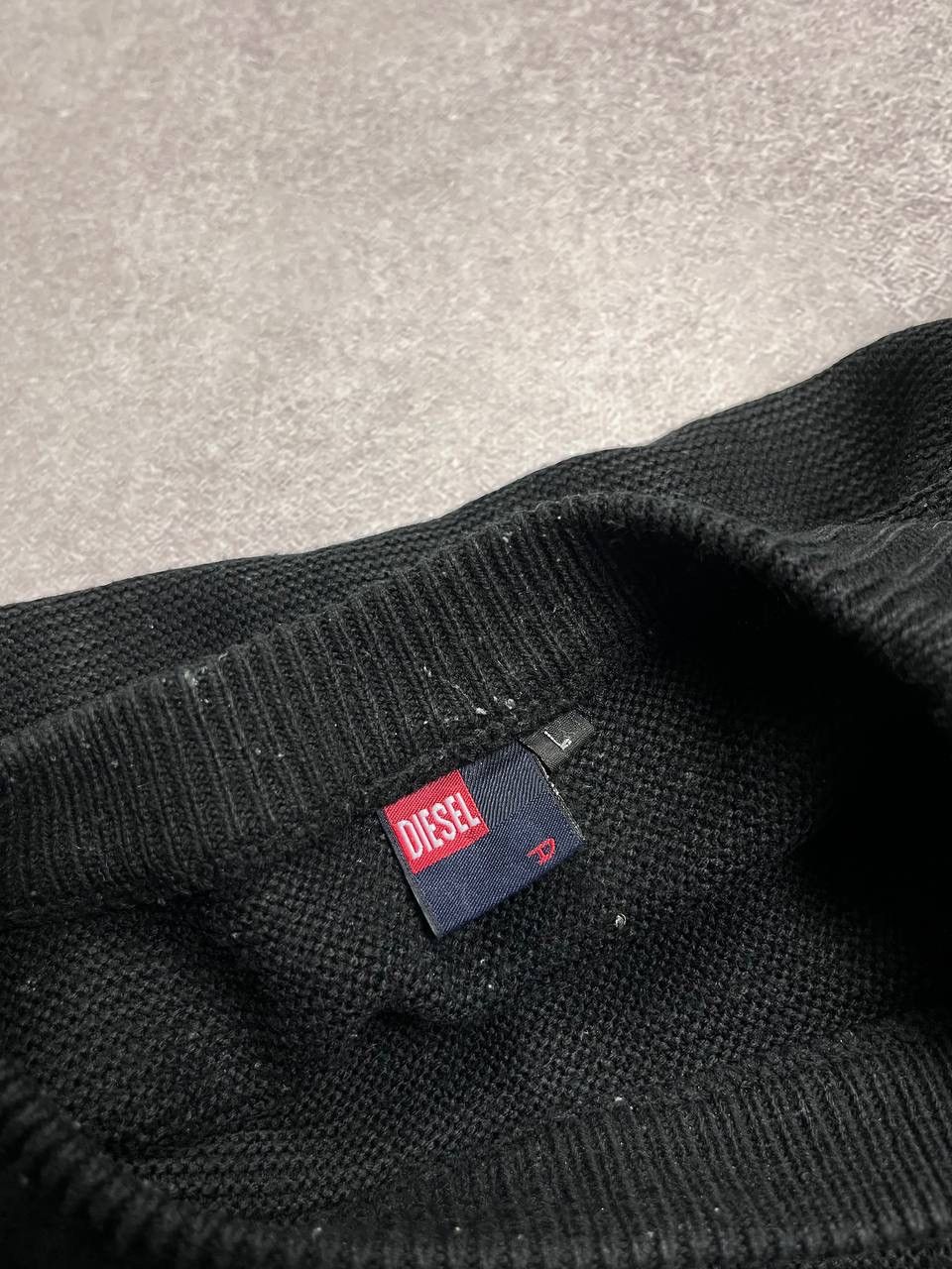 Diesel × Vintage Vintage Diesel Big Logo Archival Boxy Sweater L Size US L / EU 52-54 / 3 - 5 Thumbnail