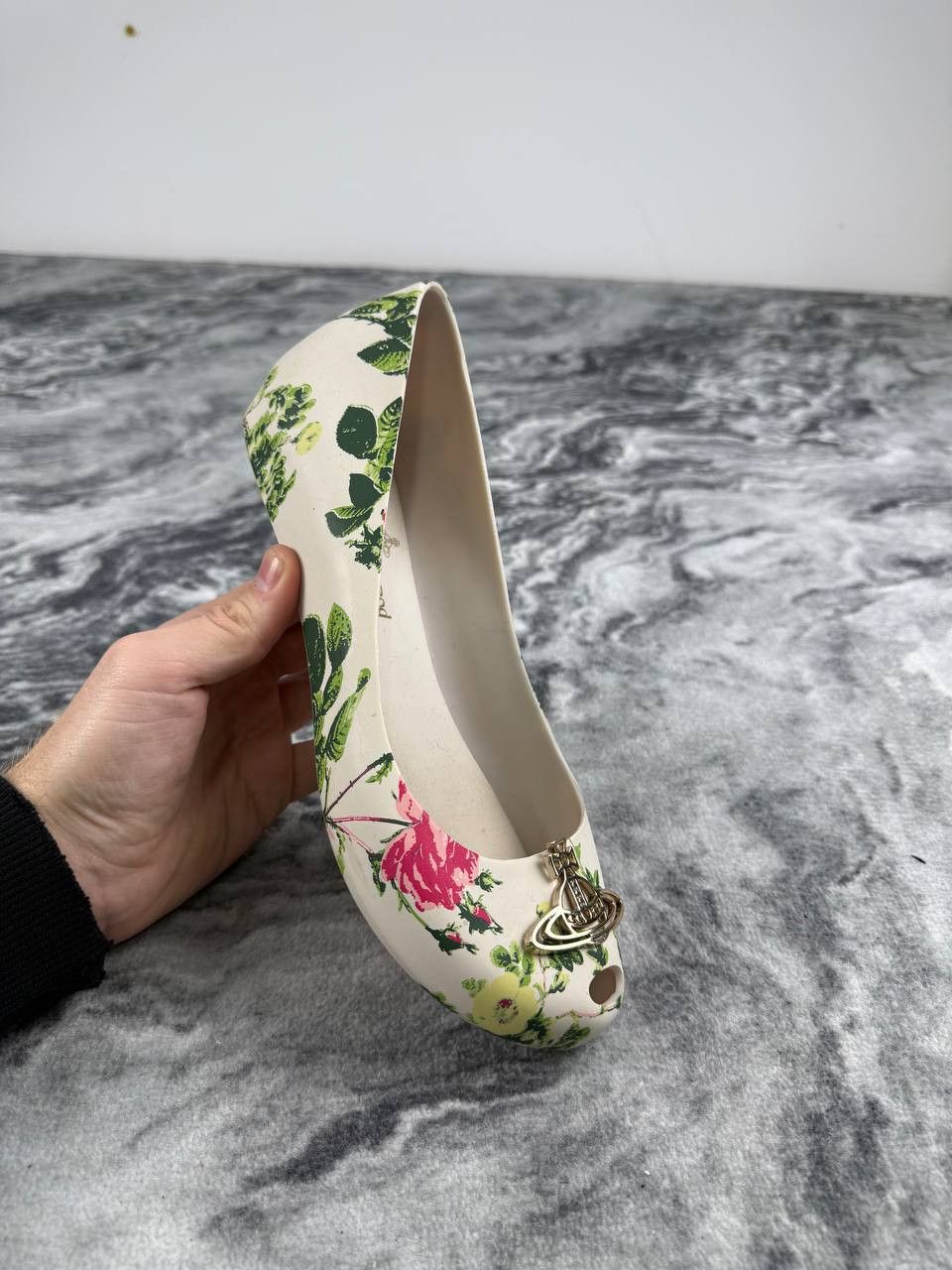 Vivienne Westwood Vivienne Westwood Anglomania x Melissa Floral Flats Size US 9 / IT 39 - 16 Thumbnail